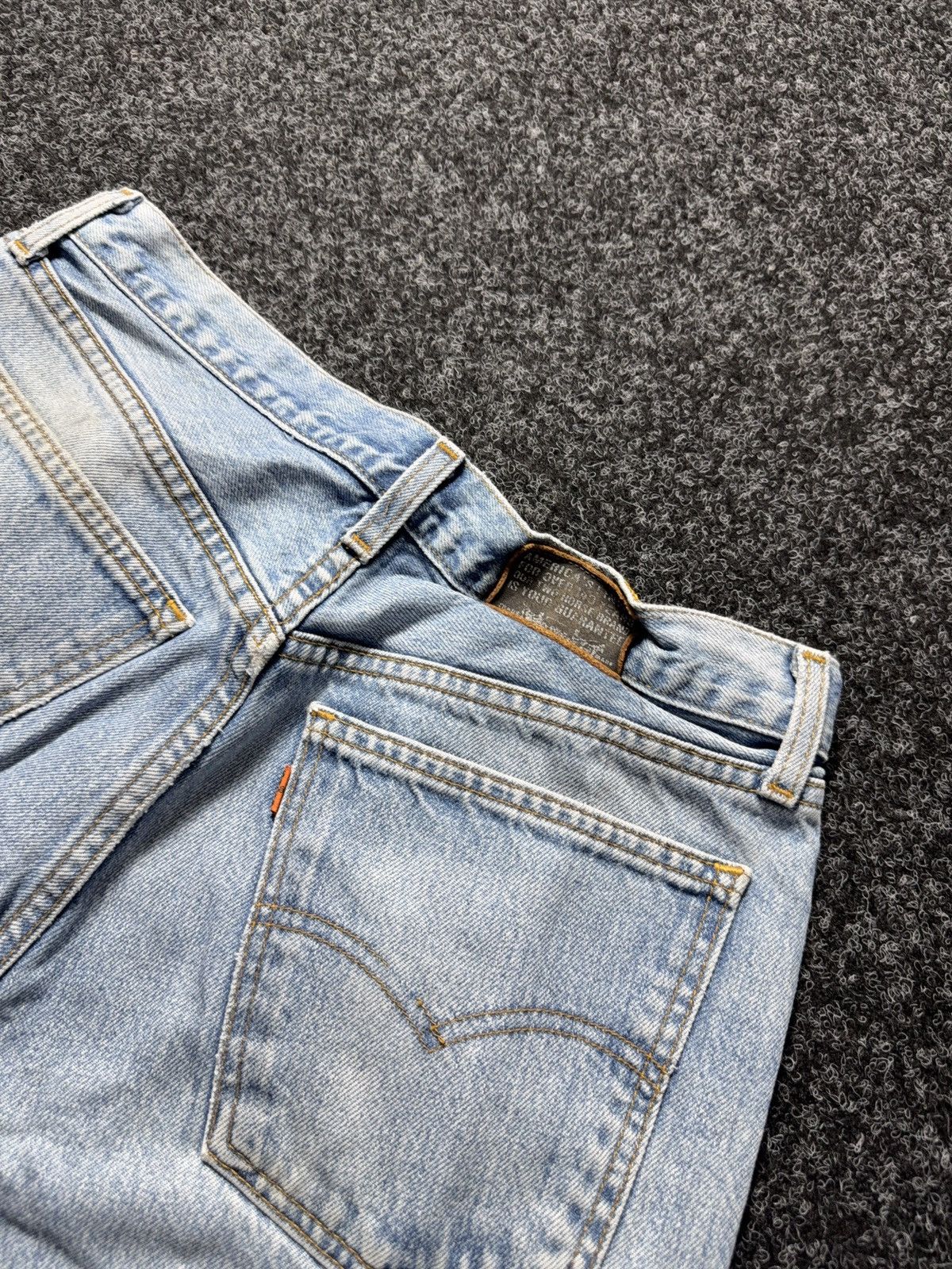 Levi's Vintage Clothing Vintage 90s Levi's 618 Relaxed Straight Light Wash Jeans Size US 32 / EU 48 - 20 Thumbnail