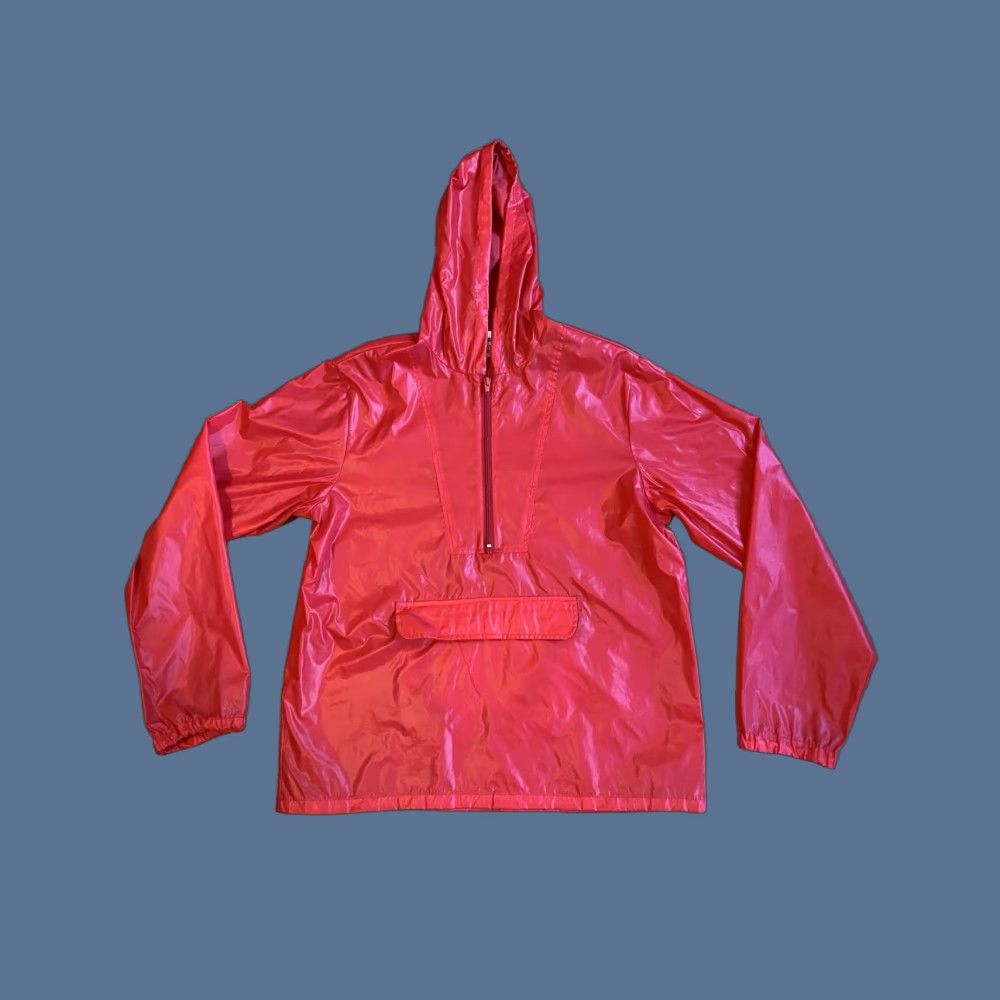 Lacoste VINTAGE Lacoste Rain Windbreaker Poncho Jacket Red Mens Large N/A Size US L / EU 52-54 / 3 - 1 Thumbnail