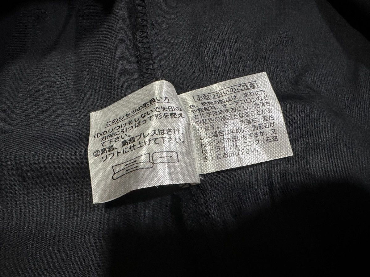 Issey Miyake × Japanese Brand × Tete Homme 🔥Y2K Vintage Kazutaka Katoh Shirt Black Goth Size US L / EU 52-54 / 3 - 8 Thumbnail