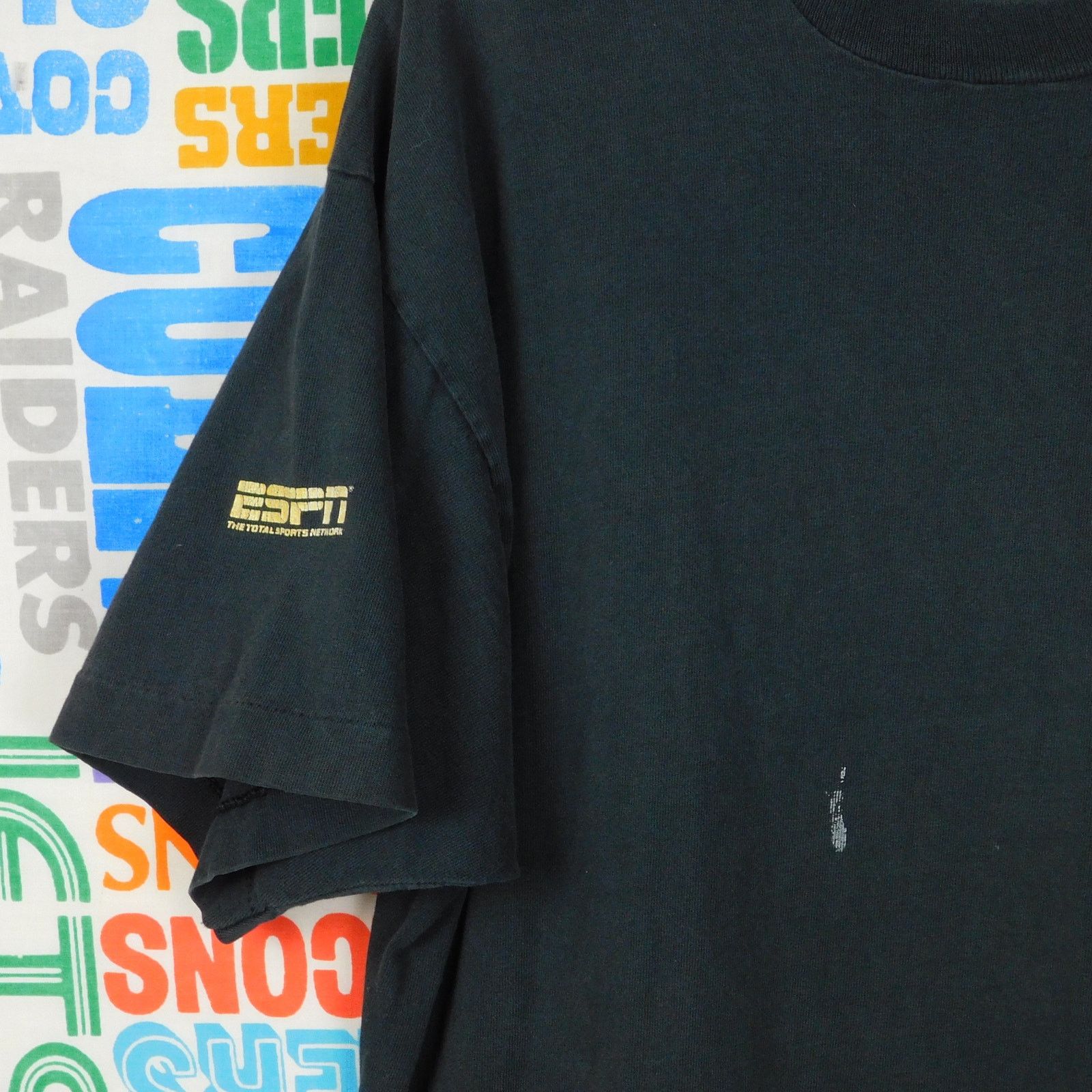 Fruit Of The Loom Vintage ESPN Business Times T Shirt Size XL 80s 90s Size US XL / EU 56 / 4 - 6 Thumbnail