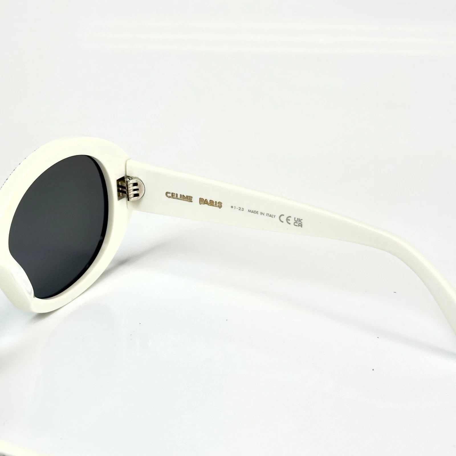 Celine CELINE 4240 BOLD 3 DOTS White Logo Sunglasses CL4240IS 25A Size ONE SIZE - 4 Thumbnail
