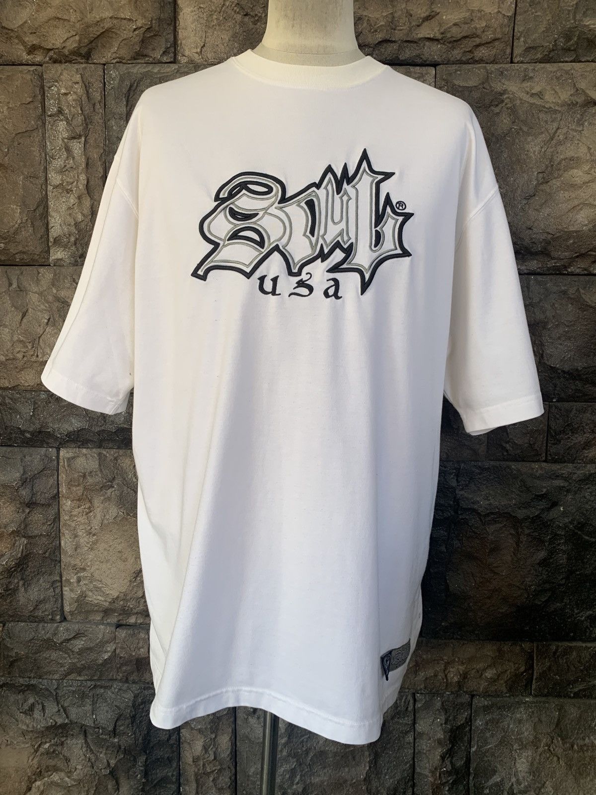 Vintage Vintage Soul Los Angeles USA Streetwear T shirt Size US XXL / EU 58 / 5 - 1 Thumbnail