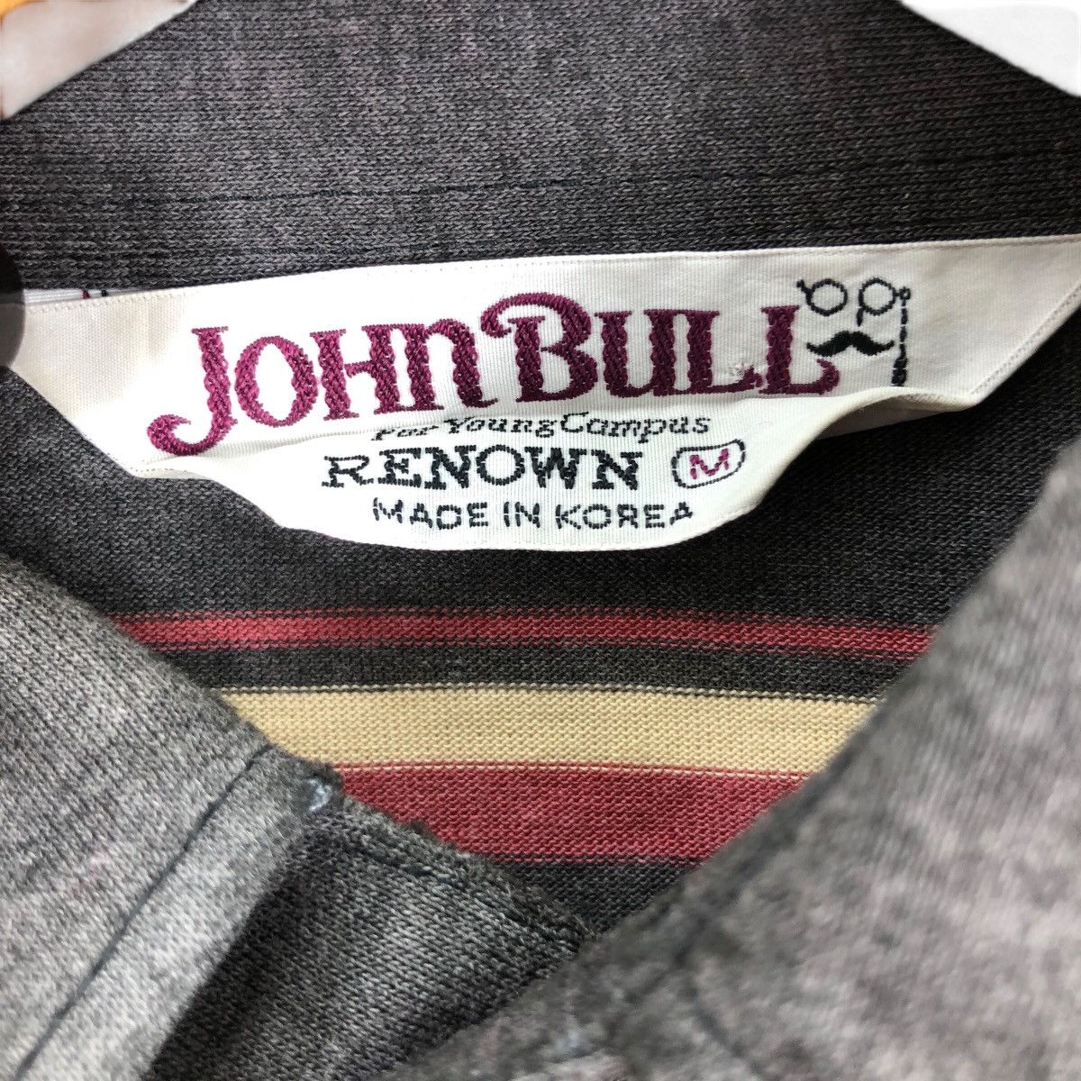 Johnbull Vintage 90s JOHN BULL Kojima Renown Polos Stripes Size US M / EU 48-50 / 2 - 5 Thumbnail