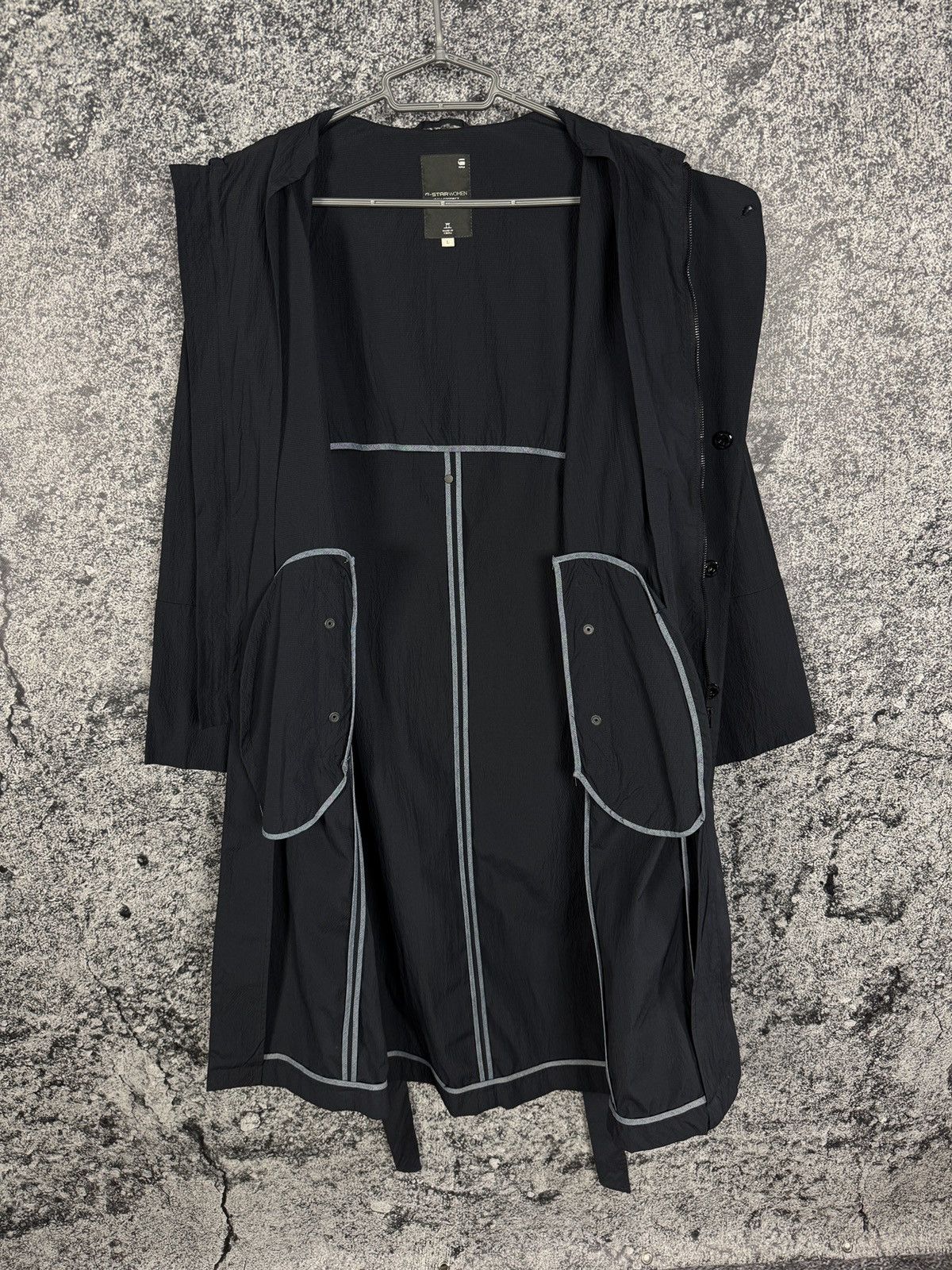 G-Star G-Star RAW Cocoon Minor Relax Trench Coat Jacket Size L Size L / US 10 / IT 46 - 7 Thumbnail