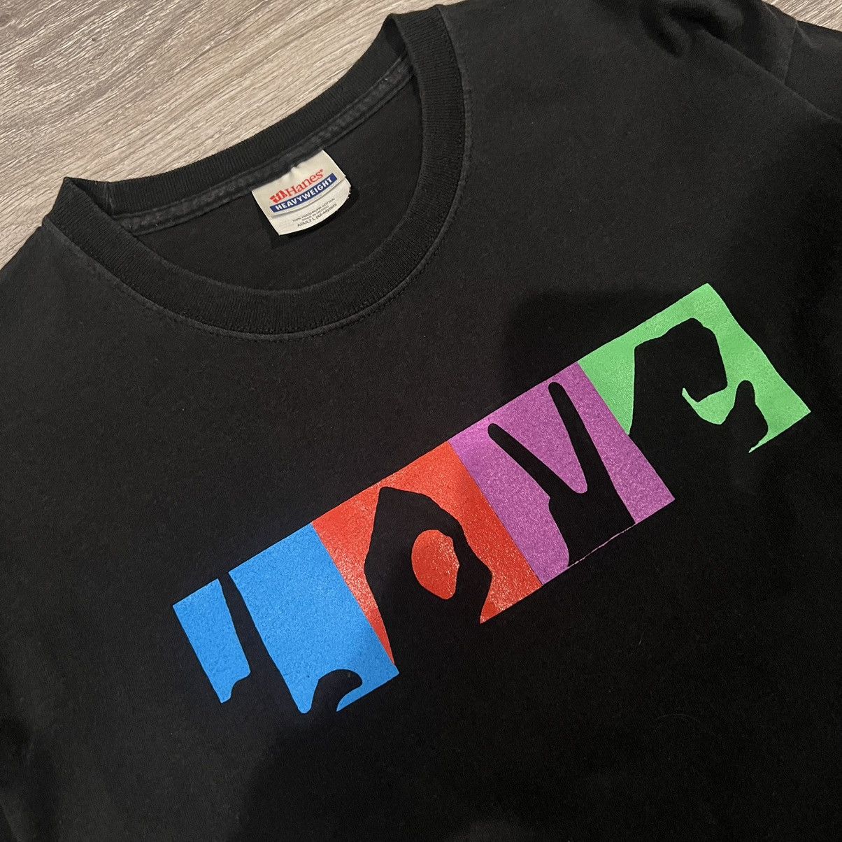 Vintage Vintage Hanes Heavyweight “LOVE” Tee Size US L / EU 52-54 / 3 - 3 Thumbnail