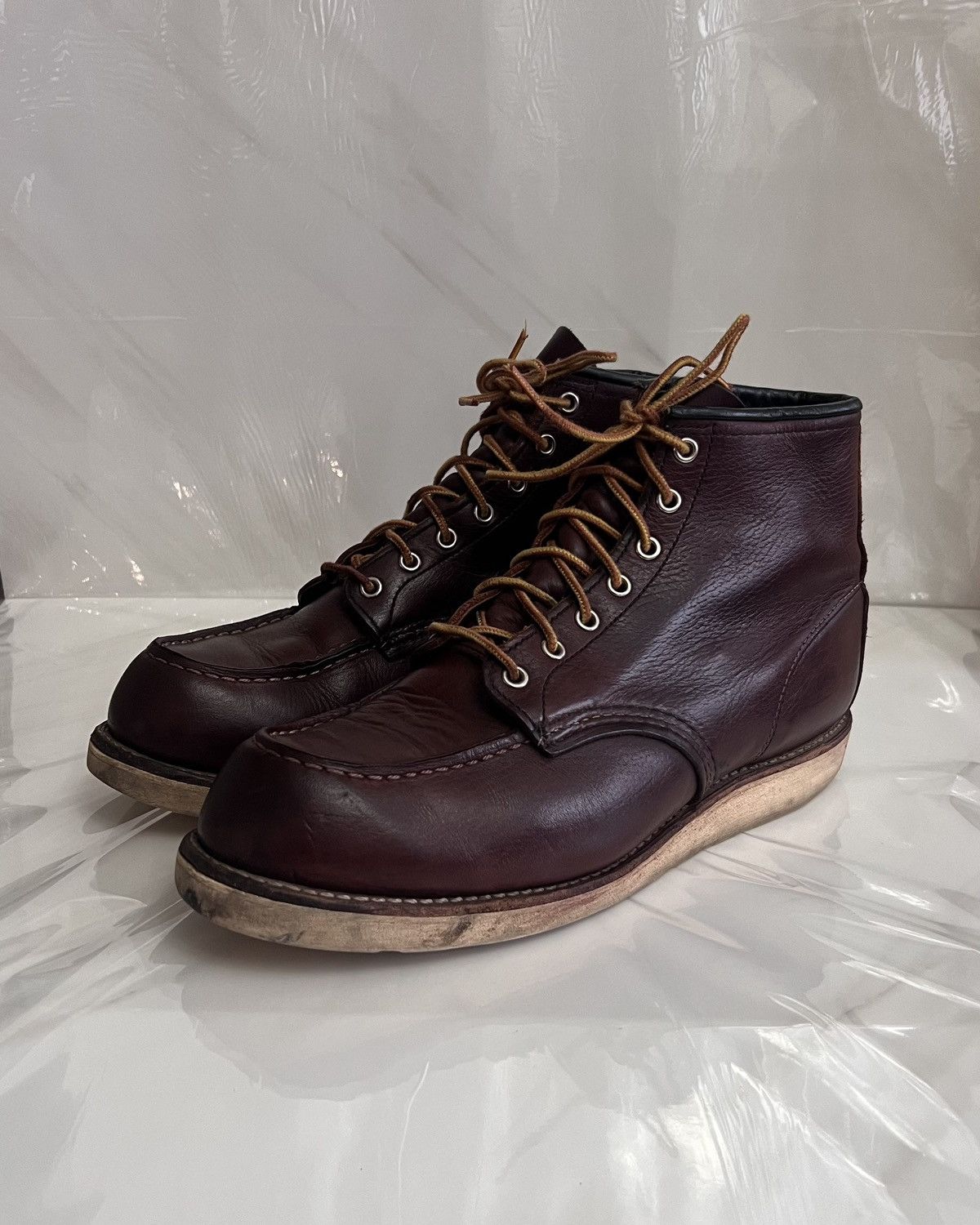 Red Wing Red wing #8138 classic moc toe brown leather boot size 11 D Size US 11 / EU 44 - 4 Thumbnail