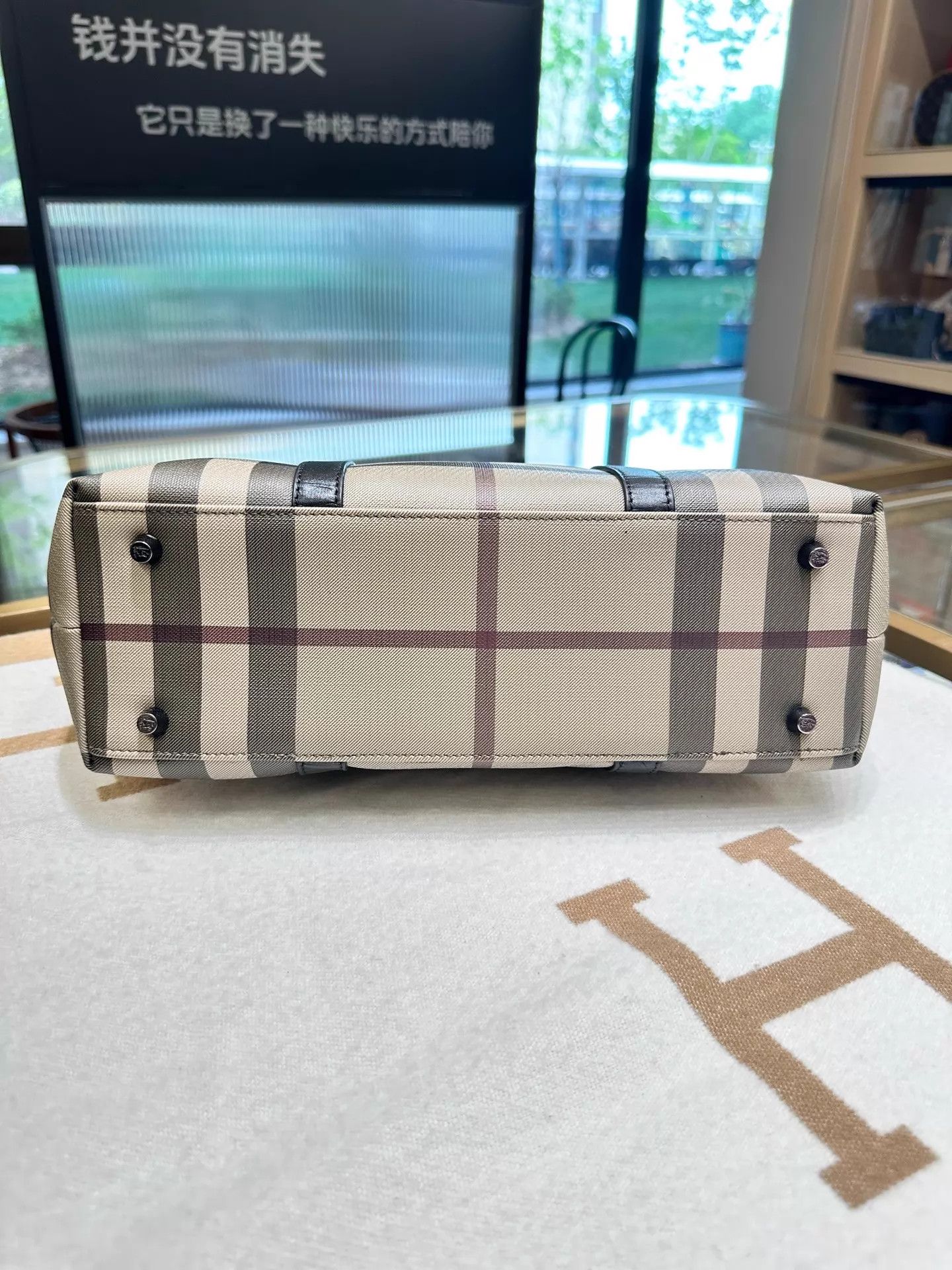 Burberry Burberry Classic Check Shoulder Bag 32x10x26 AH260 LN Size ONE SIZE - 5 Thumbnail