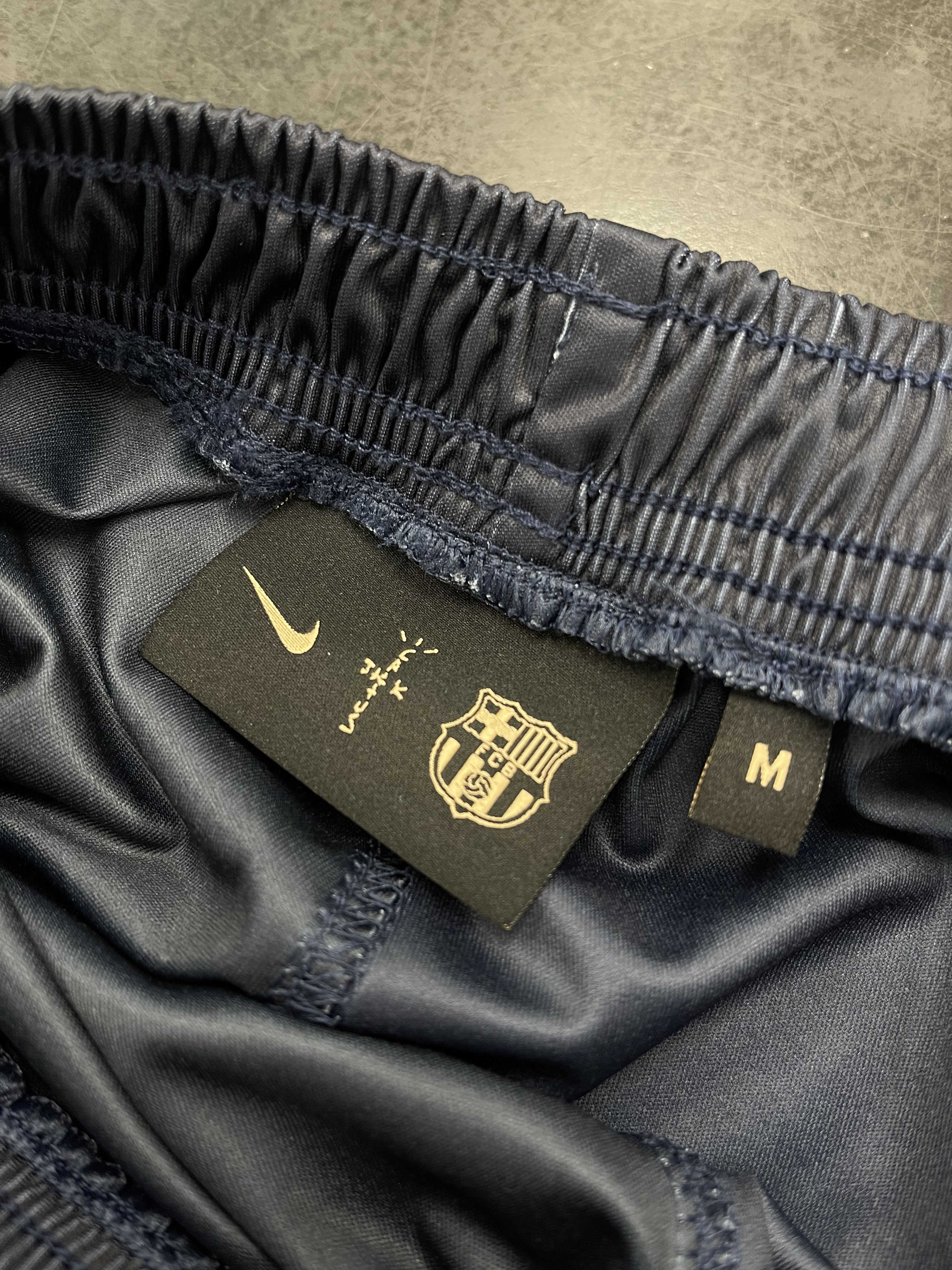 Nike × Travis Scott Travis Scott x Nike x FC Barcelona Skeleton Home Shorts Size US 32 / EU 48 - 5 Thumbnail