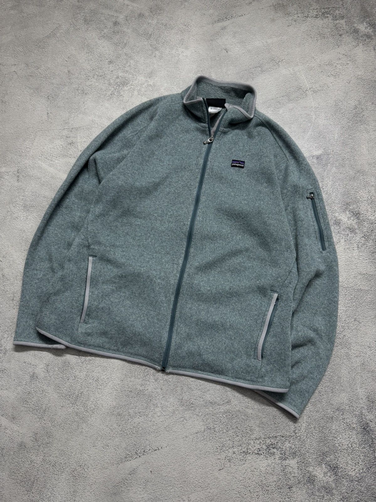 Patagonia Vintage Patagonia Better Sweater Fleece Jacket Full Zip Size XL / US 12-14 / IT 48-50 - 5 Thumbnail