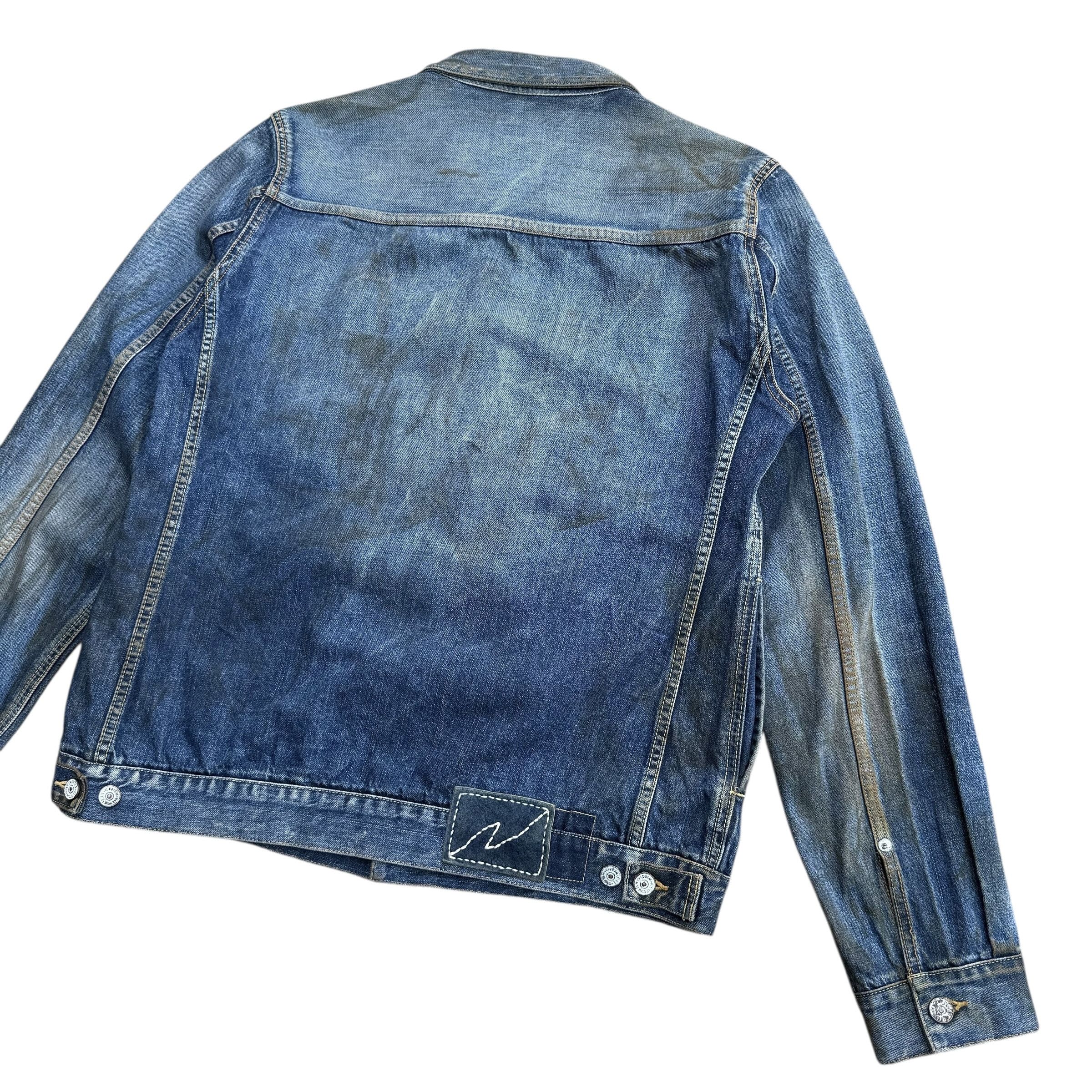 Visvim Visvim 101 19aw Dry Dmgd-1000 Denim Jacket Size US XL / EU 56 / 4 - 9 Thumbnail