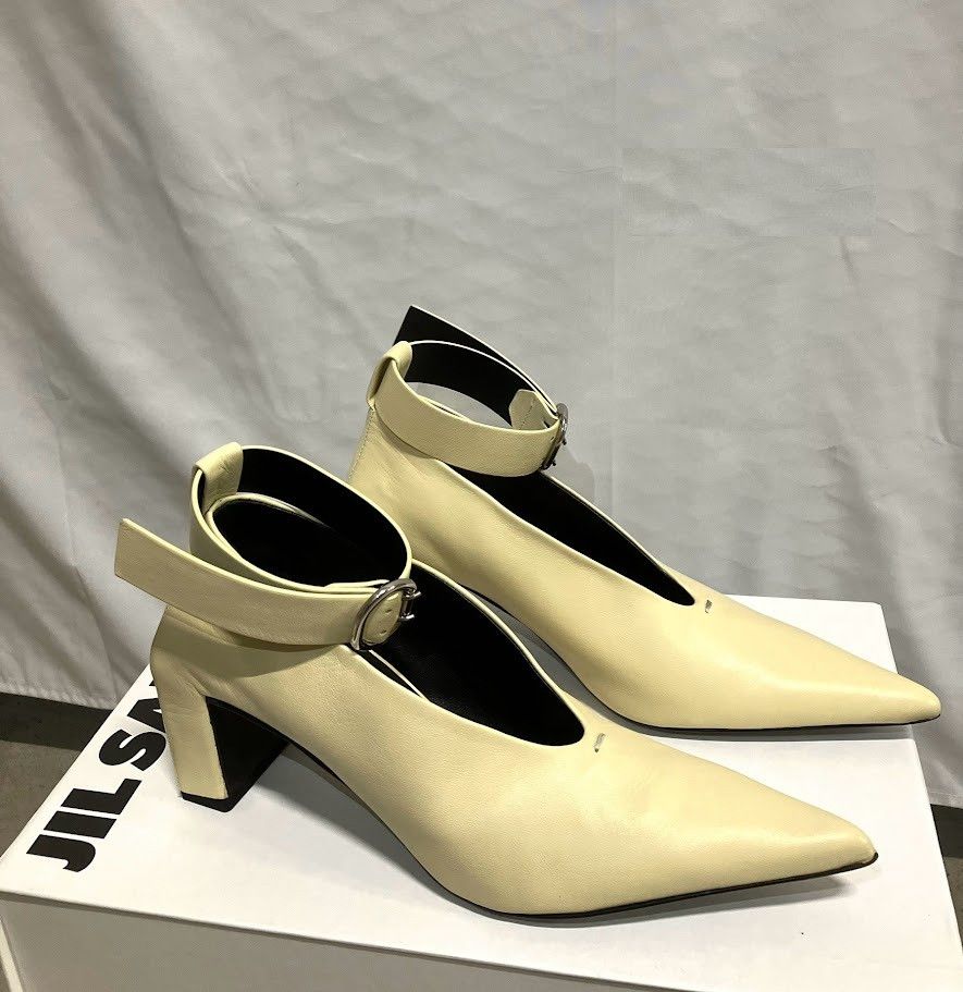 Jil Sander o1loc1c1124 Mules in Beige Size US 10 / IT 40 - 1 Preview