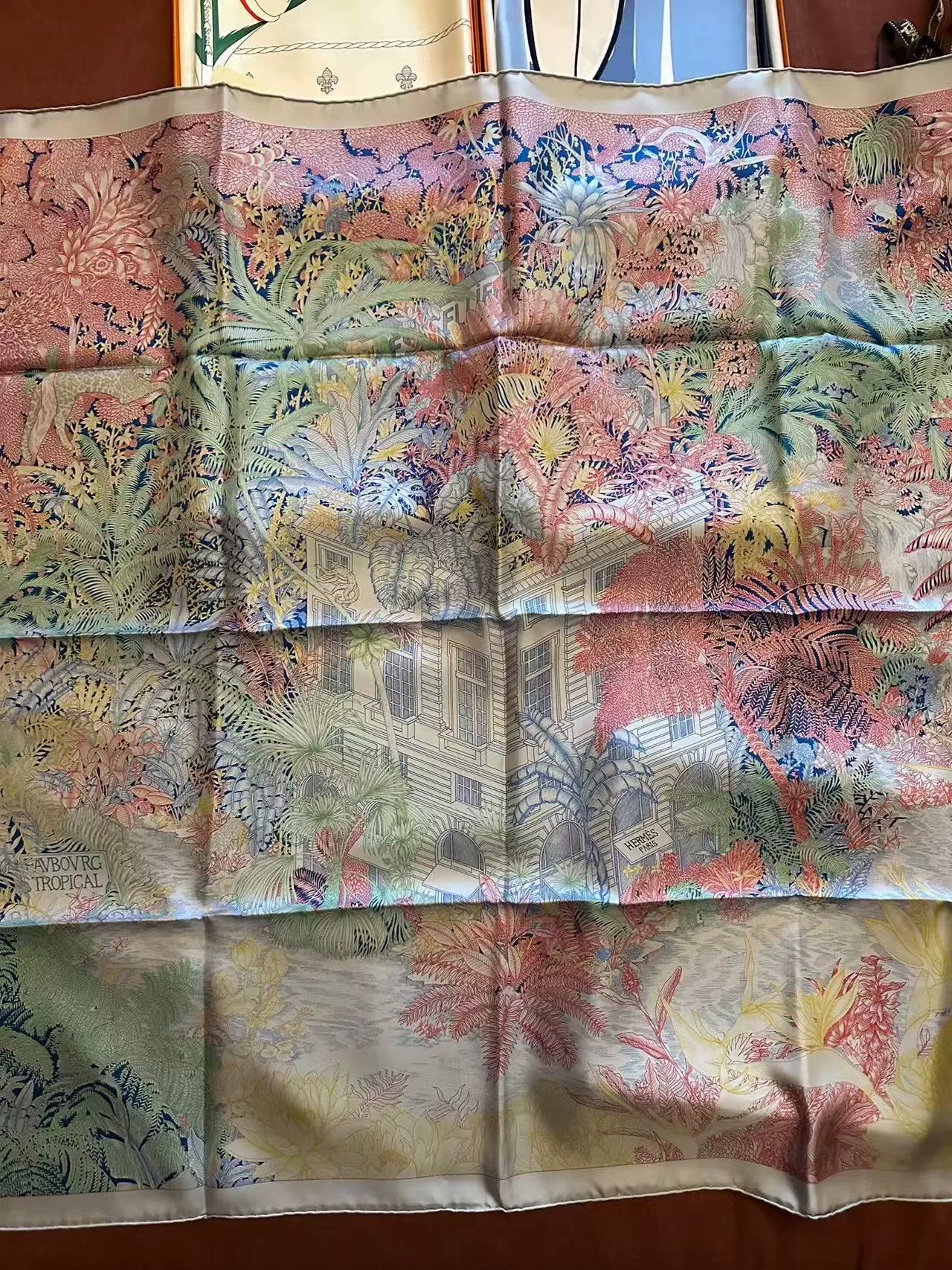 Hermes Hermes Fubao Tropical Jungle Scarf Size ONE SIZE - 1 Preview