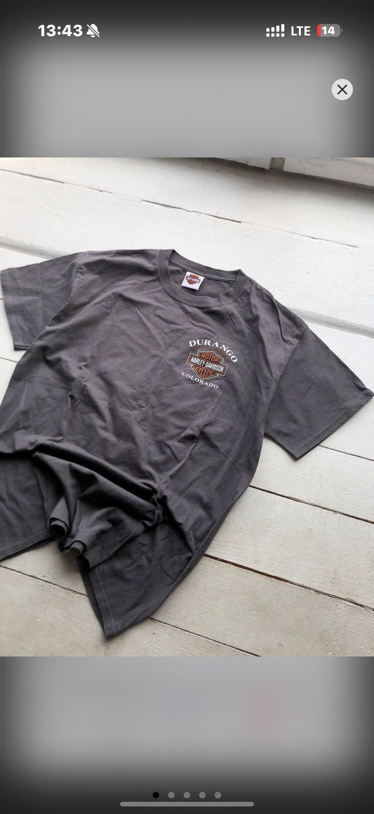 Harley Davidson X2 Harley-Davidson T Shirt Size US L / EU 52-54 / 3 - 13 Thumbnail