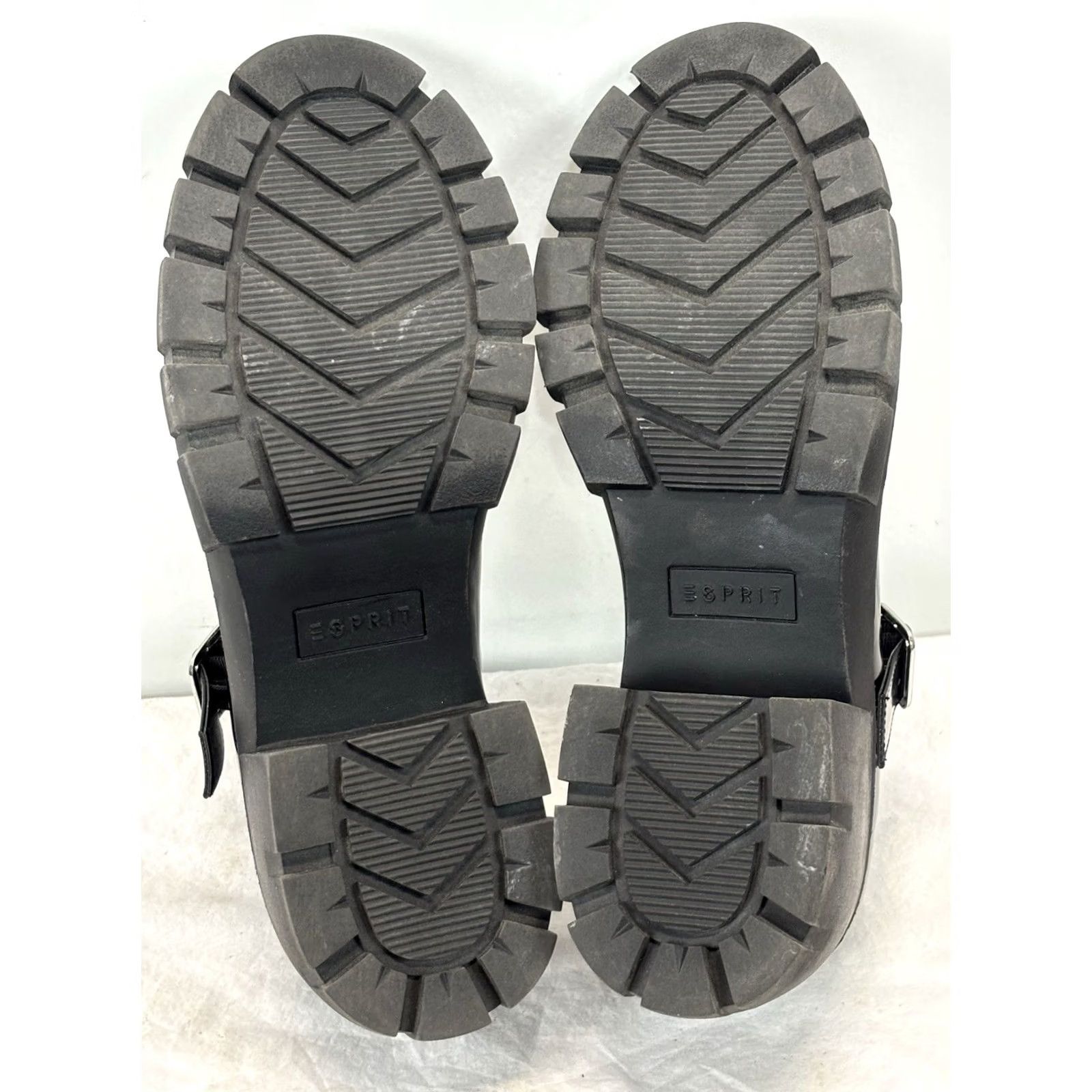 Esprit Esprit Mary Jane Anette/E3ANE01P Black 10 Shoes Buckle Patent Leather Women Mary Jane Anette Casual Dress Boho Punk Goth Adjustable Round Toe | Preppy Size L / US 10 / IT 46 - 5 Thumbnail