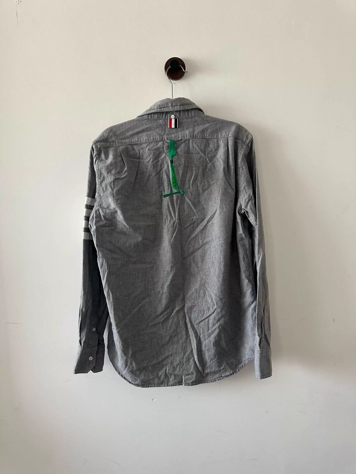 Thom Browne Thom Browne Gray Armband Shirt Size 1 95 New Size US S / EU 44-46 / 1 - 2 Thumbnail