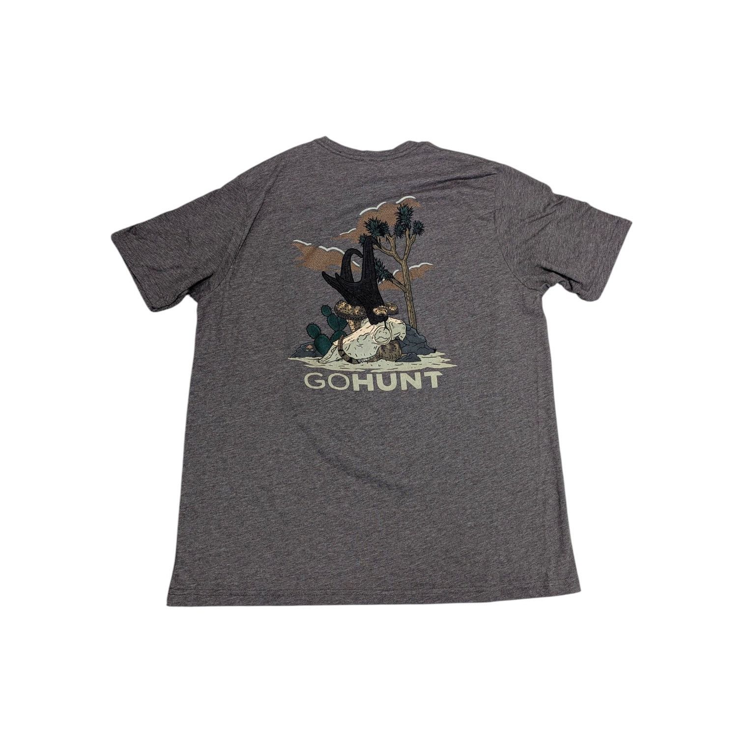 Other GO HUNT Lost Trophy Tee Shirt Brown Mens XXL Rattlesnake Size US XXL / EU 58 / 5 - 1 Thumbnail