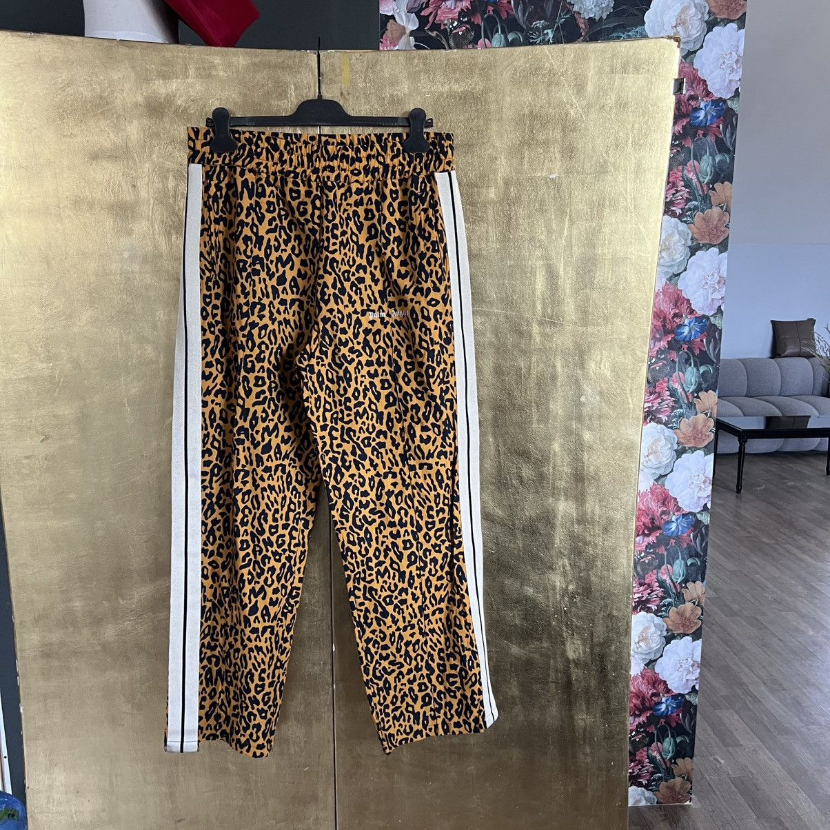 Palm Angels Palm Angels Cheetah Linen Pants Size US 36 / EU 52 - 1 Thumbnail