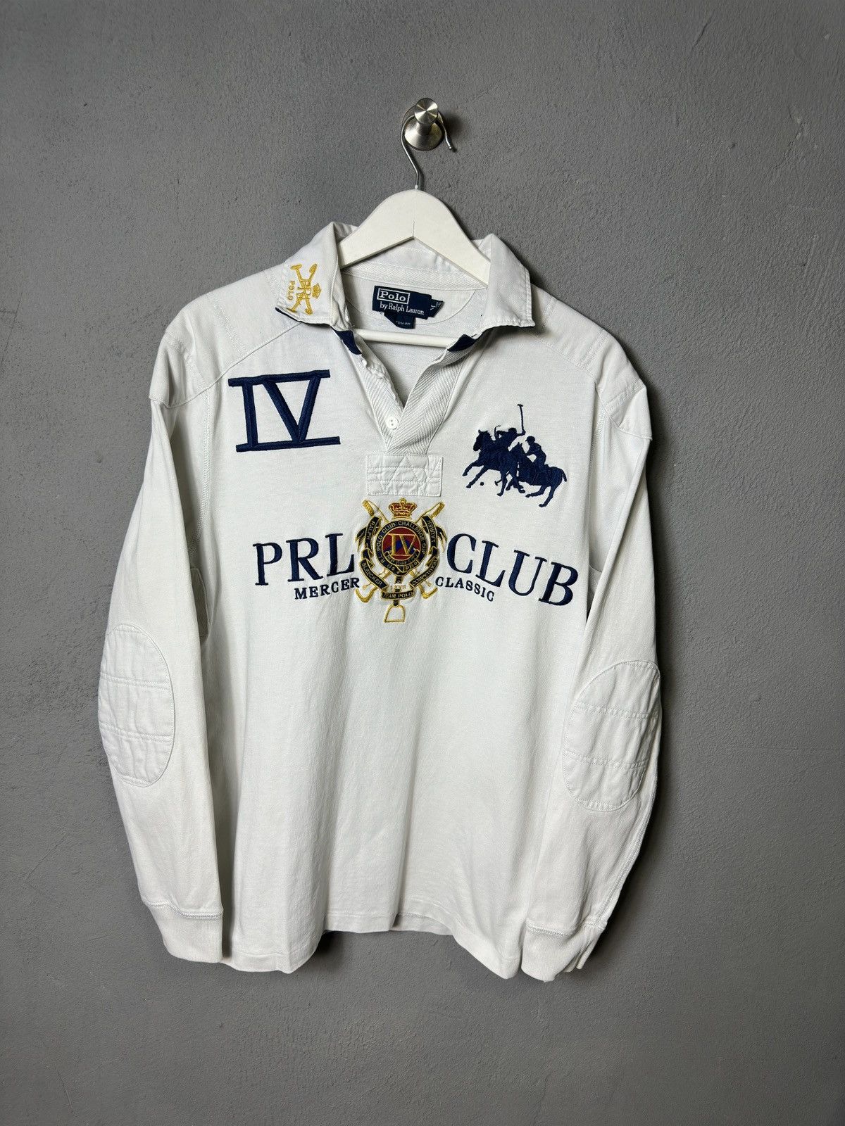 Vintage POLO RALPH LAUREN PRL CLUB MERCER Rugby Shirt