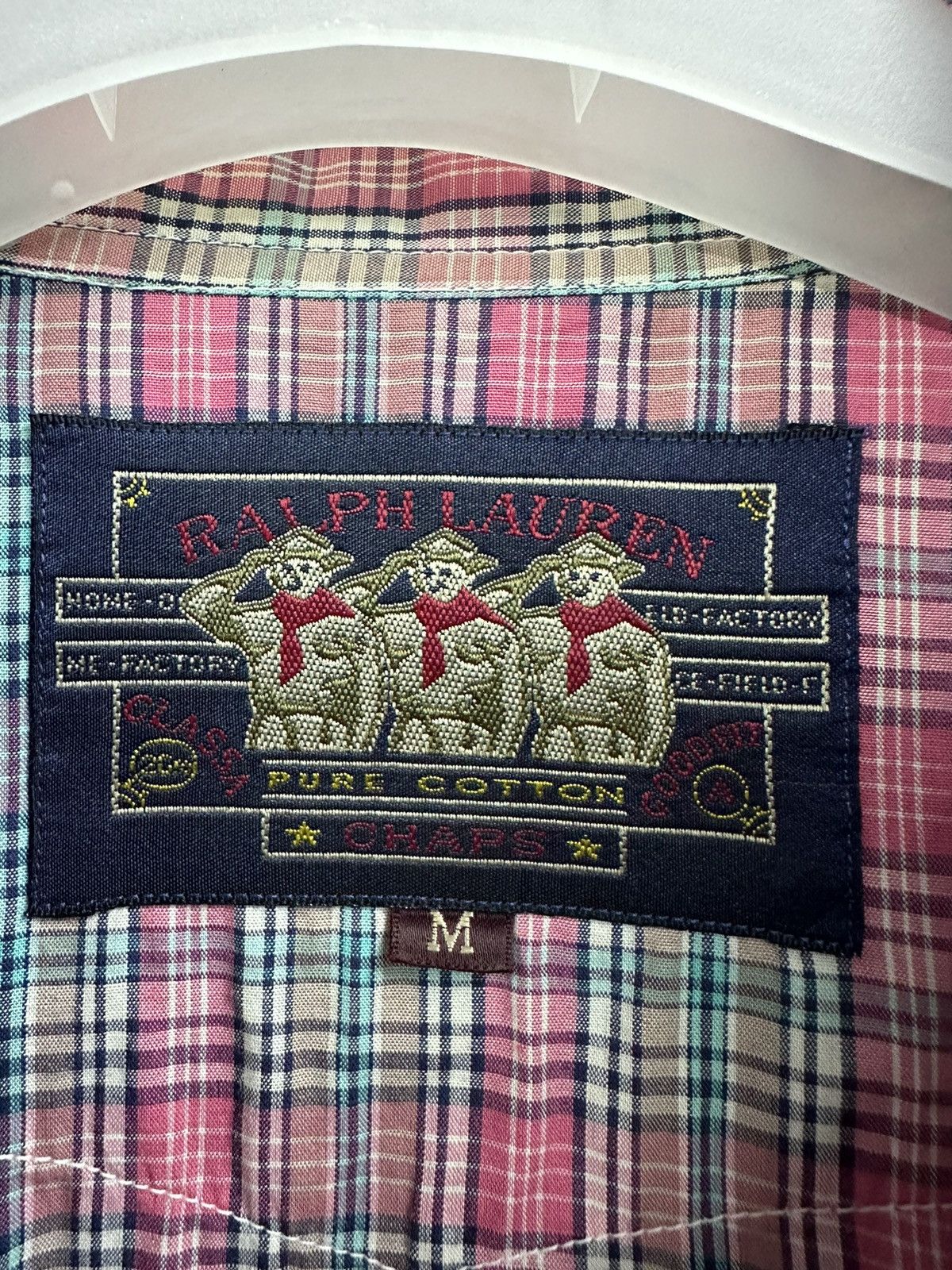 Chaps × Ralph Lauren × Vintage Vintage Ralph Lauren Chaps Western Shirt A277 Size US M / EU 48-50 / 2 - 7 Thumbnail