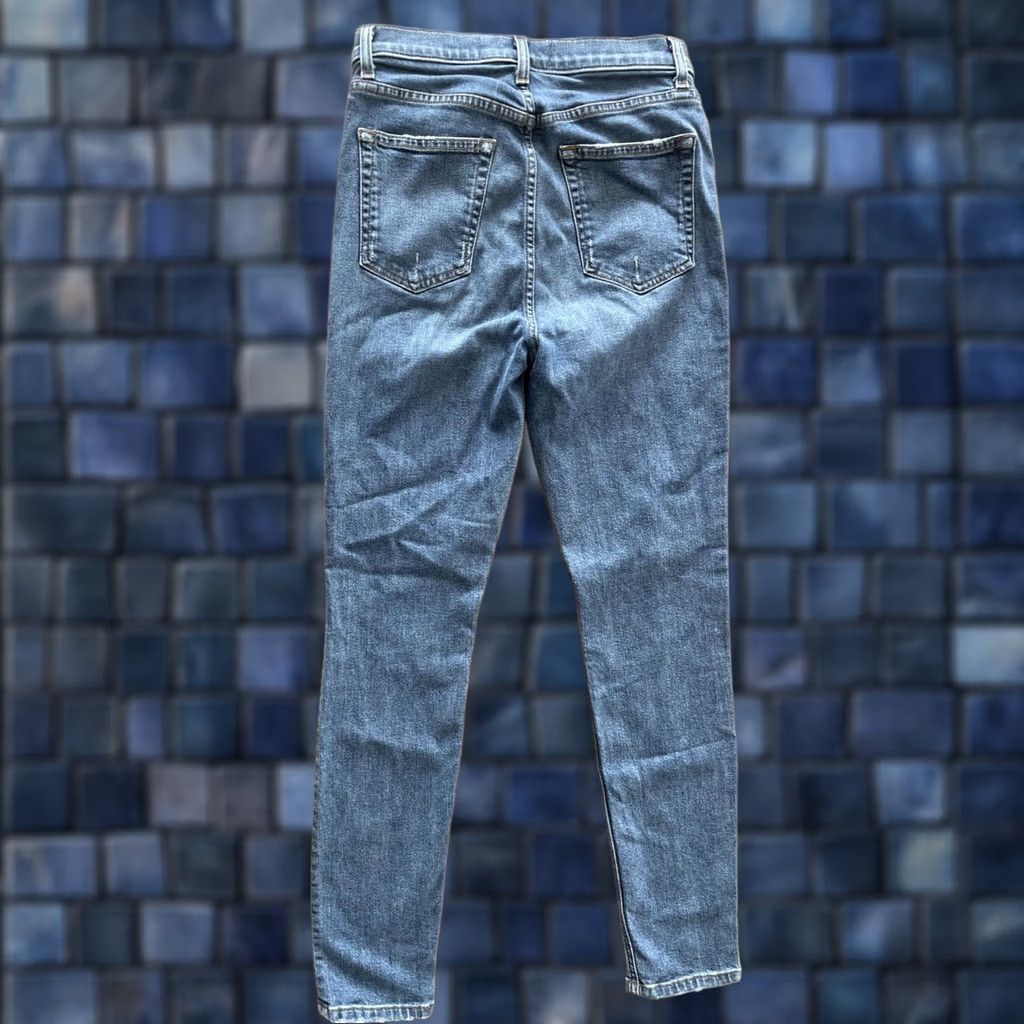 Reformation Reformation Jeans Women High Rise Skinny Denim Light Wash 28 Stretch Spirit Bohemian City USA Logo Zipper Button Size 28" / US 6 / IT 42 - 1 Thumbnail