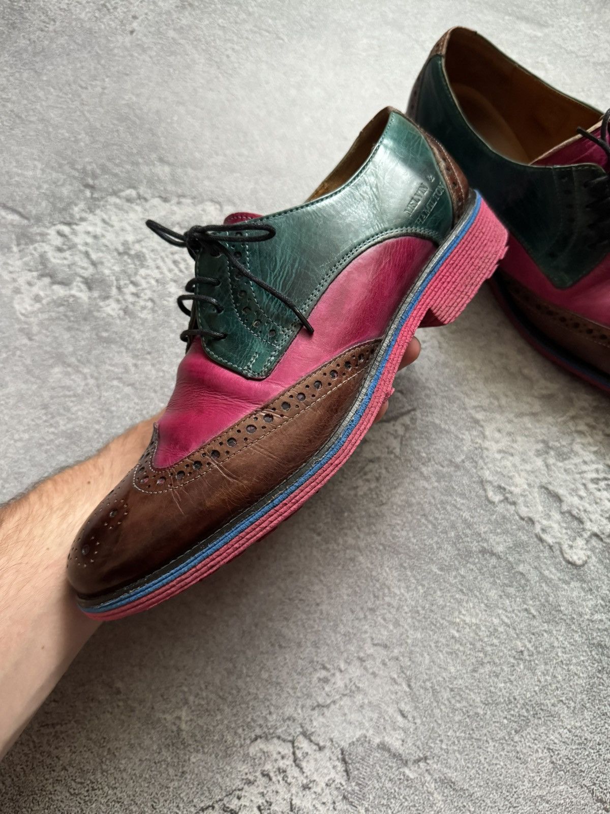 Designer × Melvin & Hamilton Melvin & Hamilton 40size Amelie 3 leather brogues shoes Size US 9 / EU 42 - 10 Thumbnail
