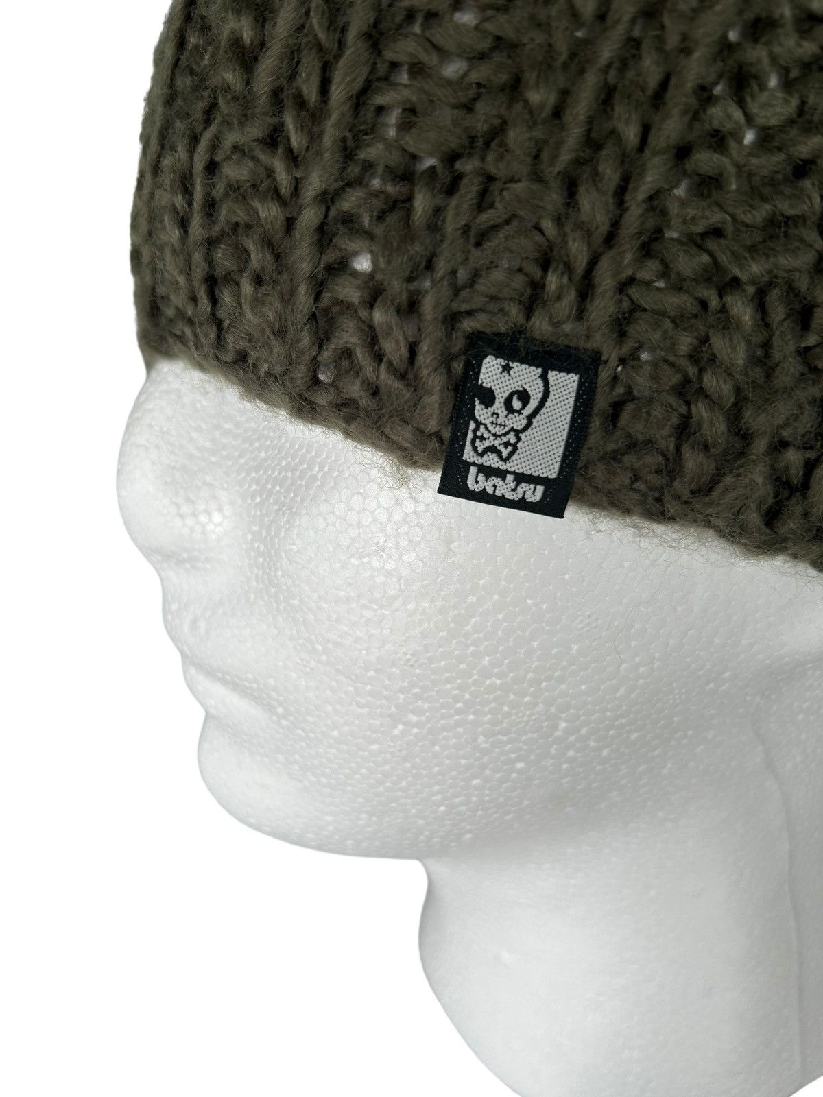 Japanese Brand Japanese Brand Vintage Bat-Su Knitted Beanie Hats 💀☠️ Size ONE SIZE - 3 Thumbnail