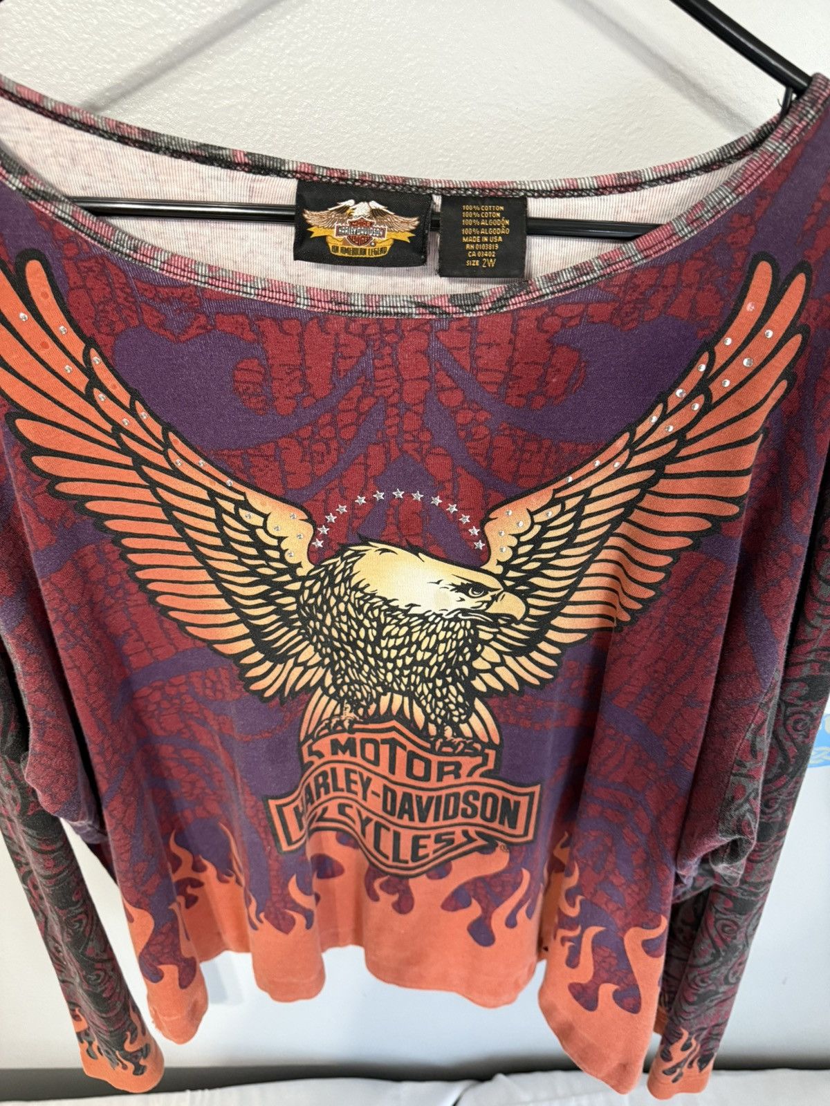 Harley Davidson Vintage Harley Davidson Shirt Size XS / US 0-2 / IT 36-38 - 3 Thumbnail