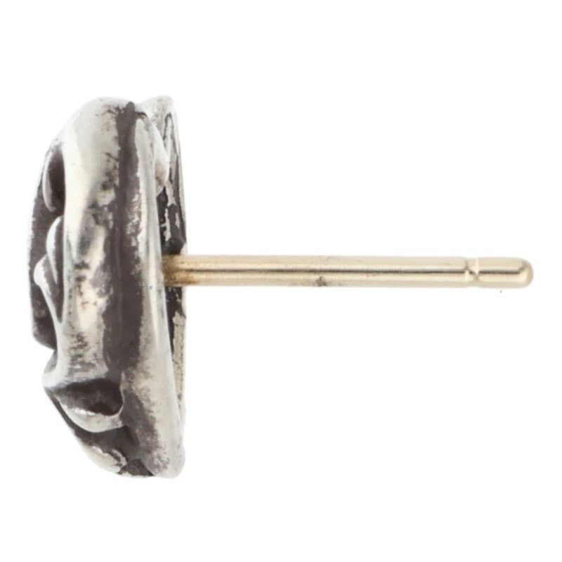 Chrome Hearts Chrome Hearts Heart Stud Silver Earring Size ONE SIZE - 5 Thumbnail
