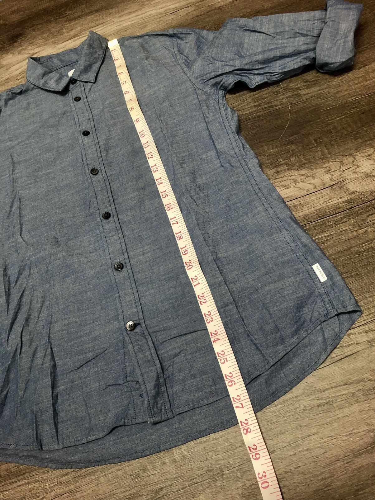 Paul Smith × R.Newbold × Vintage Vintage Chambray Shirt R.Newbold by Paul Smitch Size US M / EU 48-50 / 2 - 16 Thumbnail