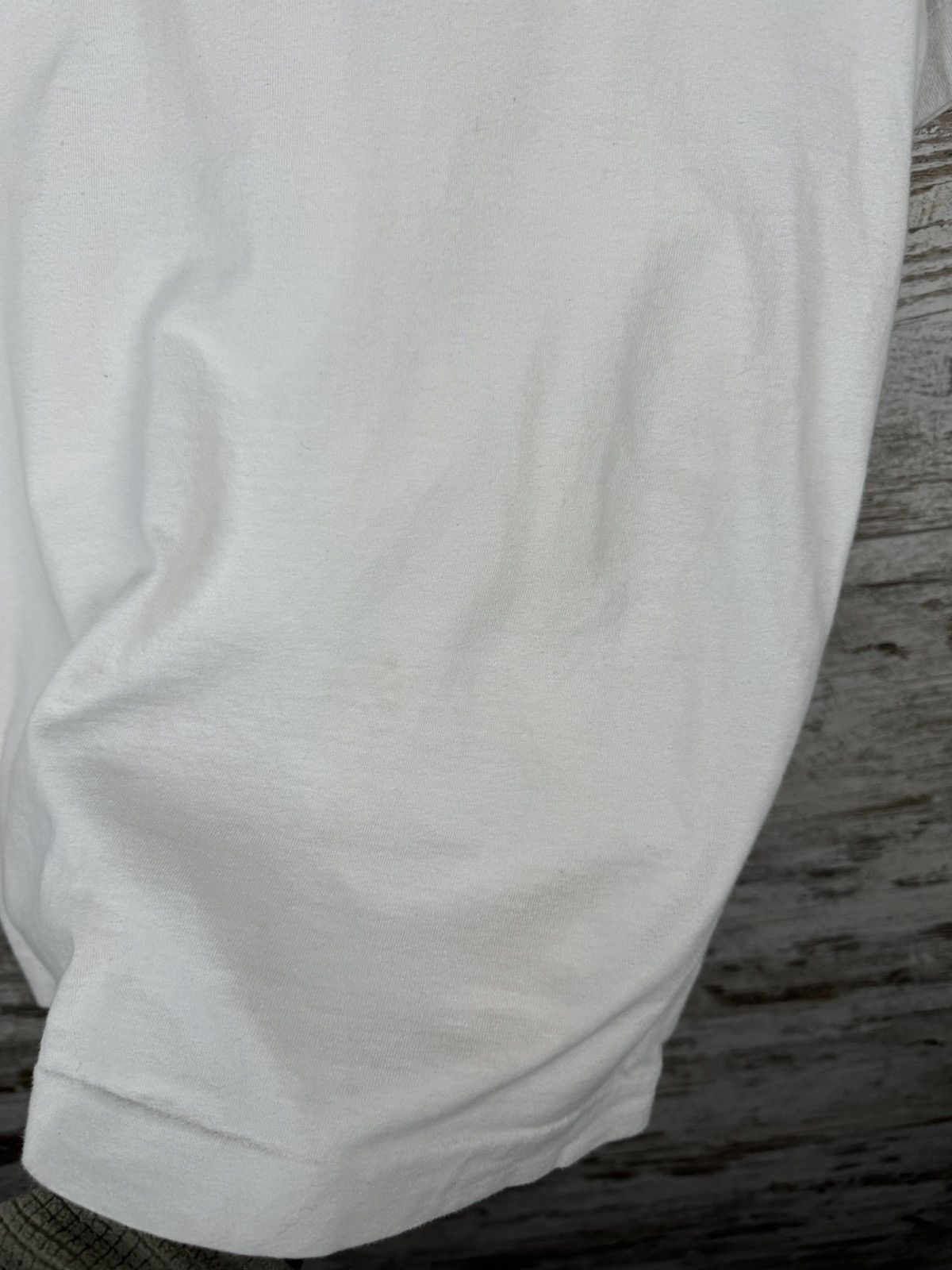 Comme des Garcons Men’s Distressed Play Comme des Garçons T-shirt tee Japanese Size US M / EU 48-50 / 2 - 10 Thumbnail
