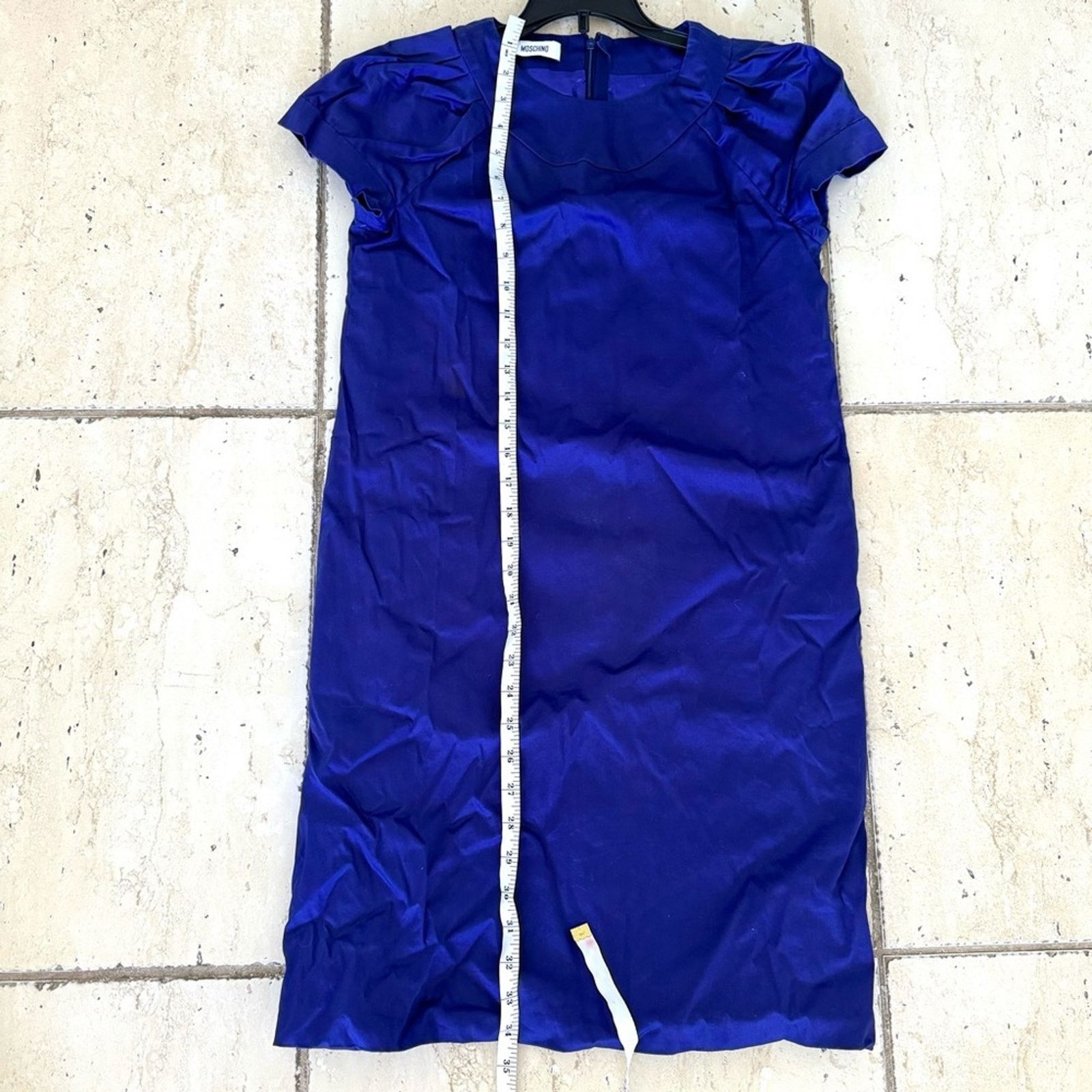 Moschino Moschino Dress, Size 6, Purple, Authentic Size M / US 6-8 / IT 42-44 - 6 Thumbnail