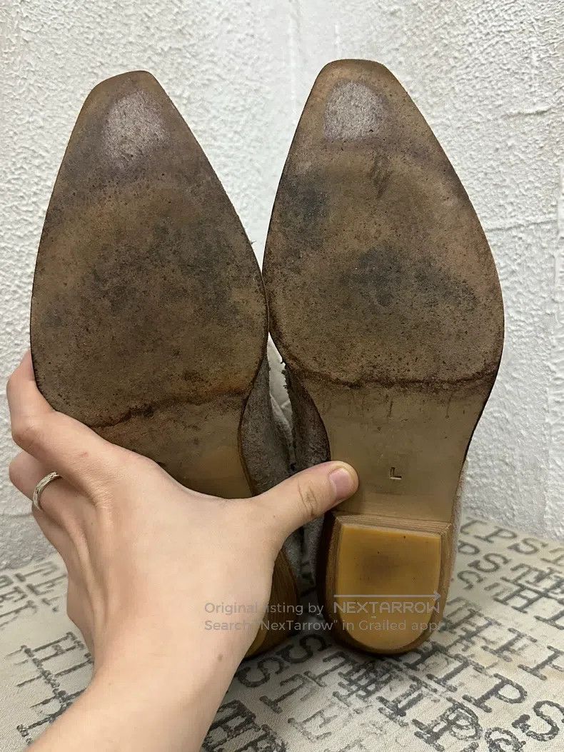 Junya Watanabe Junya Watanabe size L Western Pointed Tie Boot Size US 5 / EU 37 - 8 Thumbnail