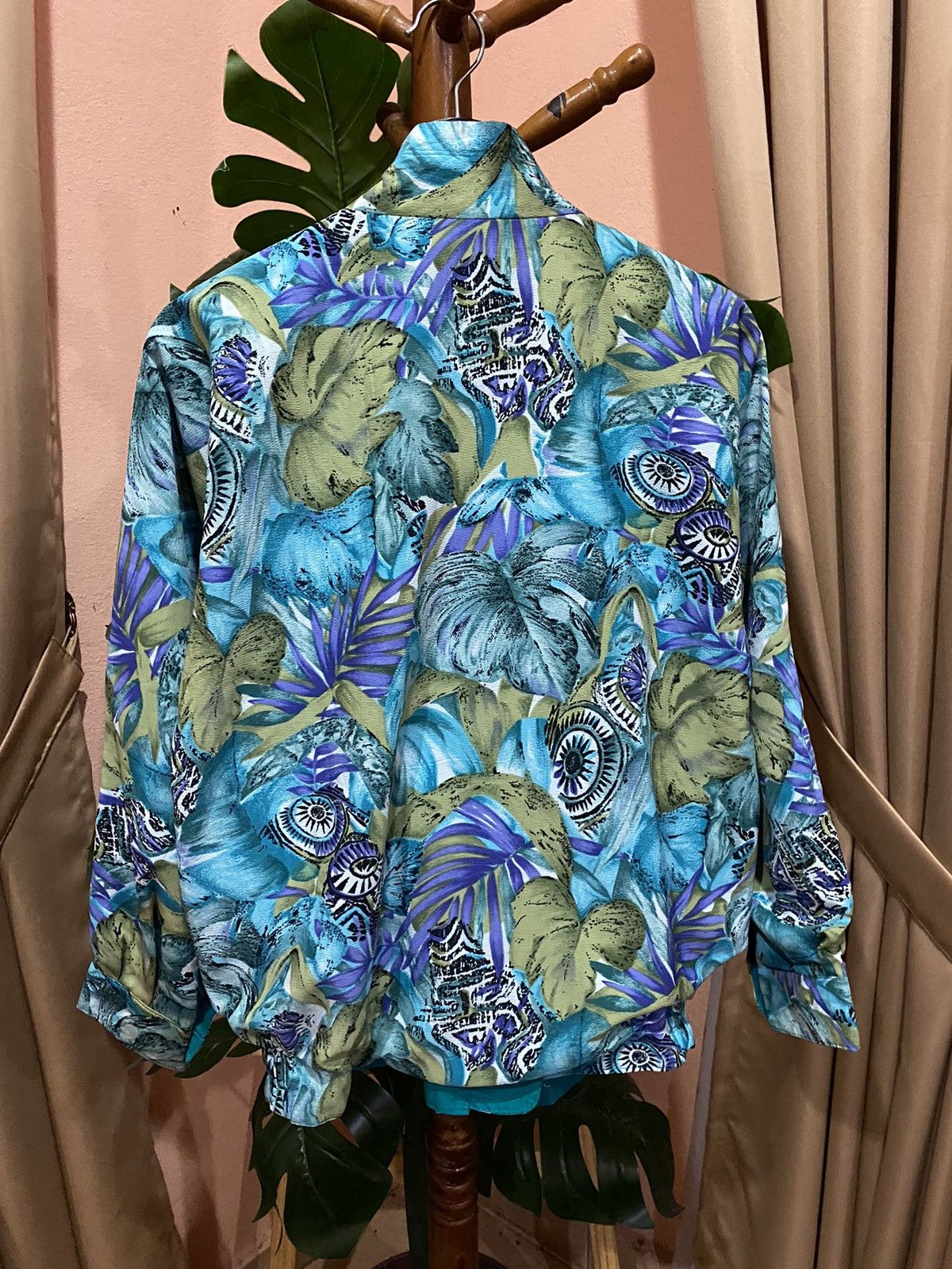 If Six Was Nine × Vintage VINTAGE ABSTRACT ALL OVER FLOWER JACKET Size US M / EU 48-50 / 2 - 13 Thumbnail