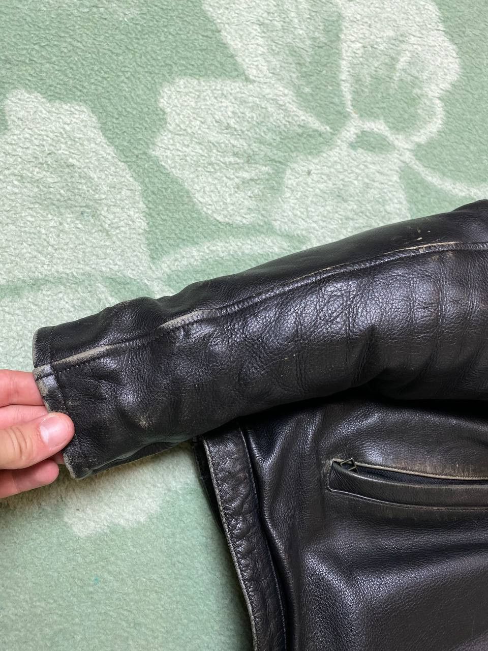 Vintage MOTO Vintage Black Leather Jacket REV'IT! Streetwear Size US XL / EU 56 / 4 - 12 Thumbnail