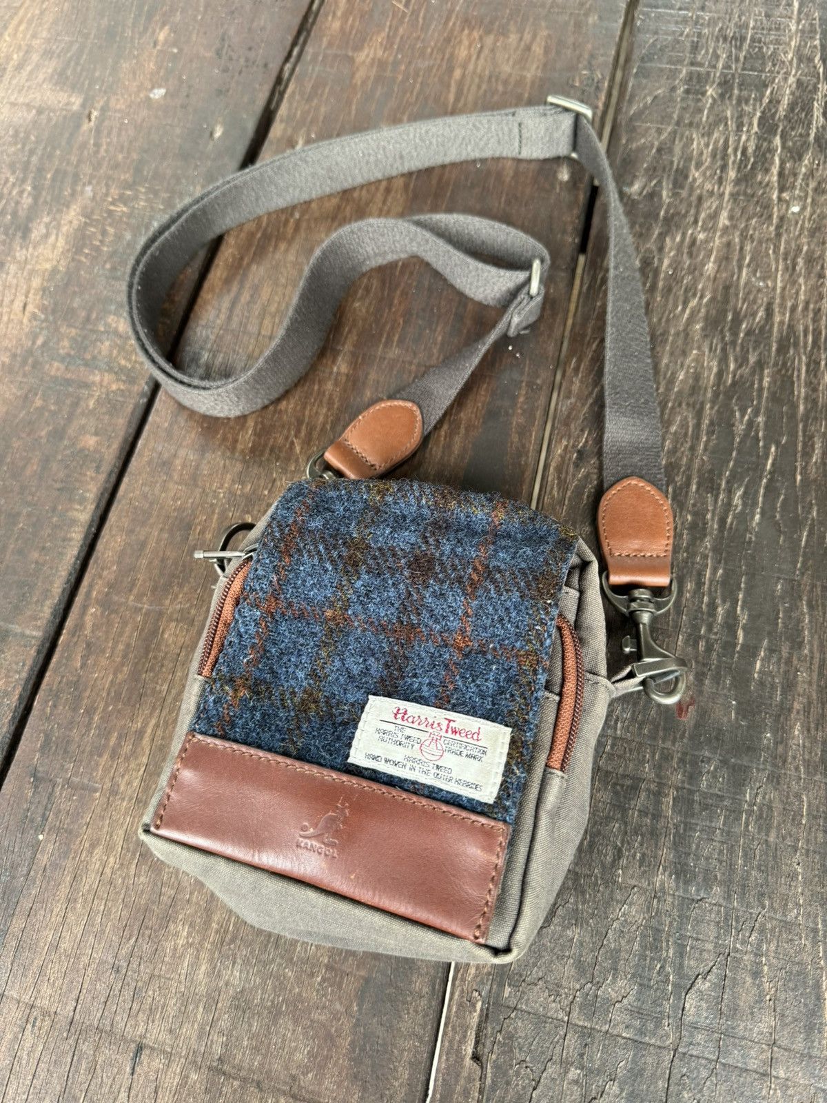Harris Tweed × Kangol Harris tweed x kangol Crossbody bag Size ONE SIZE - 5 Thumbnail