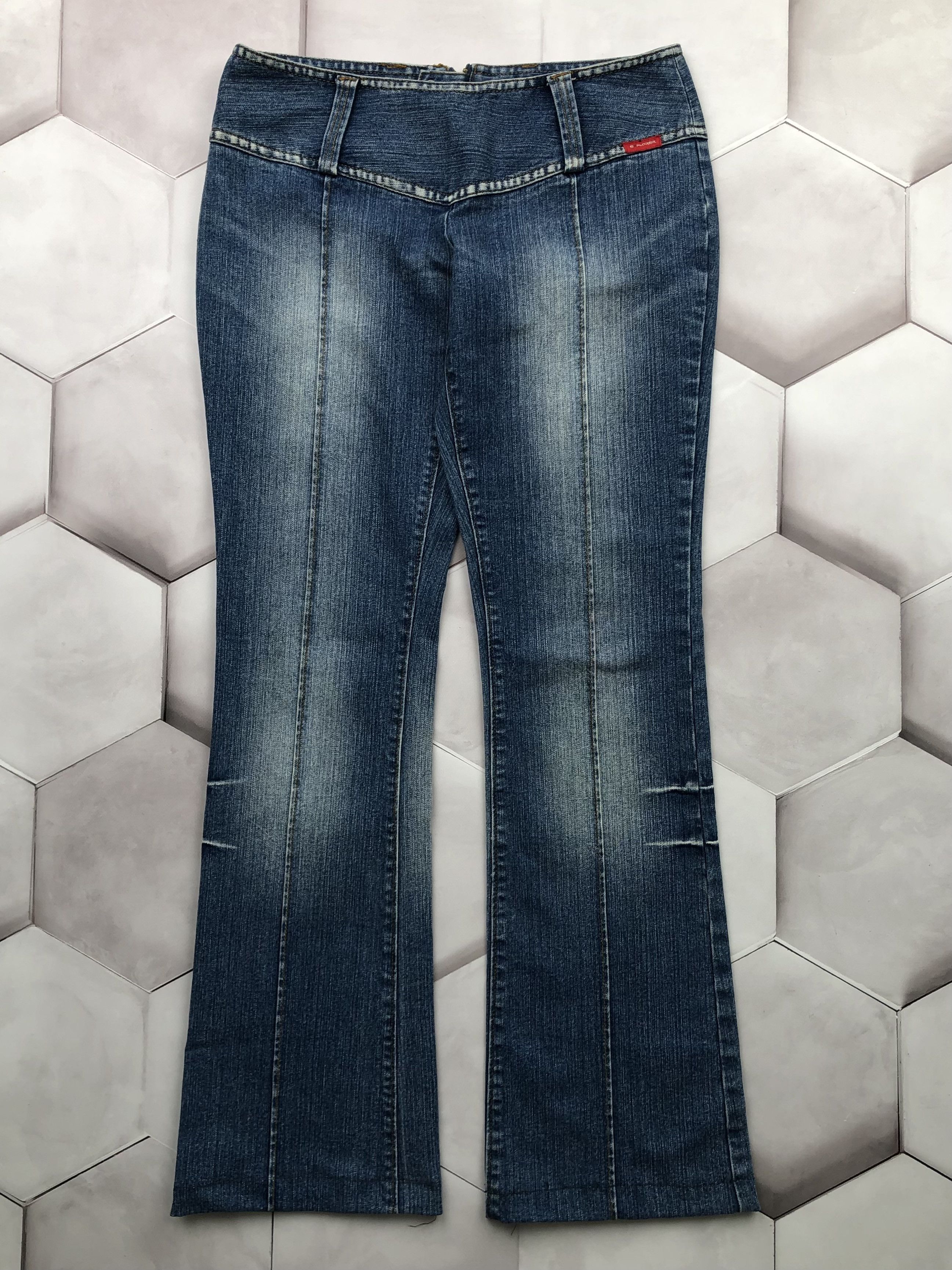 Hysteric Glamour Vintage Faded Flare Jeans | Grailed