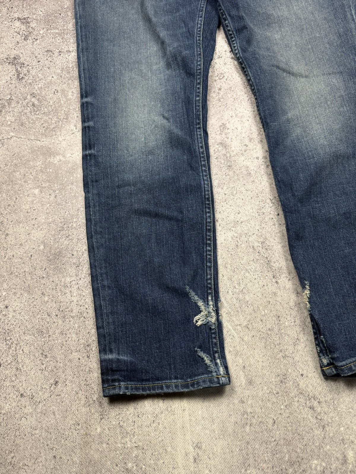 DEPARTMENT5 DEPARTMENT FIVE DRAKE DENIM DISTRESSED Y2K JEANS NEW❗️ Size US 33 - 2 Thumbnail