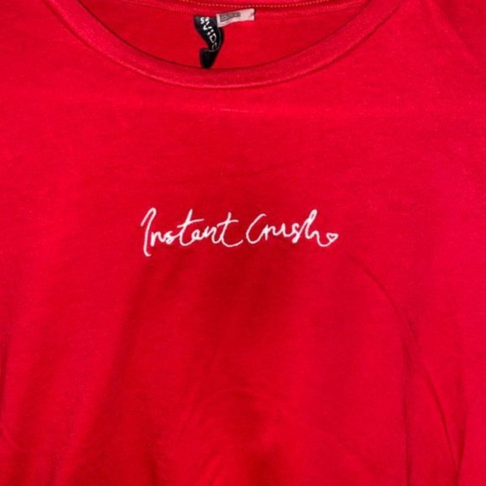 H&M Divided H&M Red Short Sleeve Graphic T-Shirt Size Large Size L / US 10 / IT 46 - 3 Thumbnail