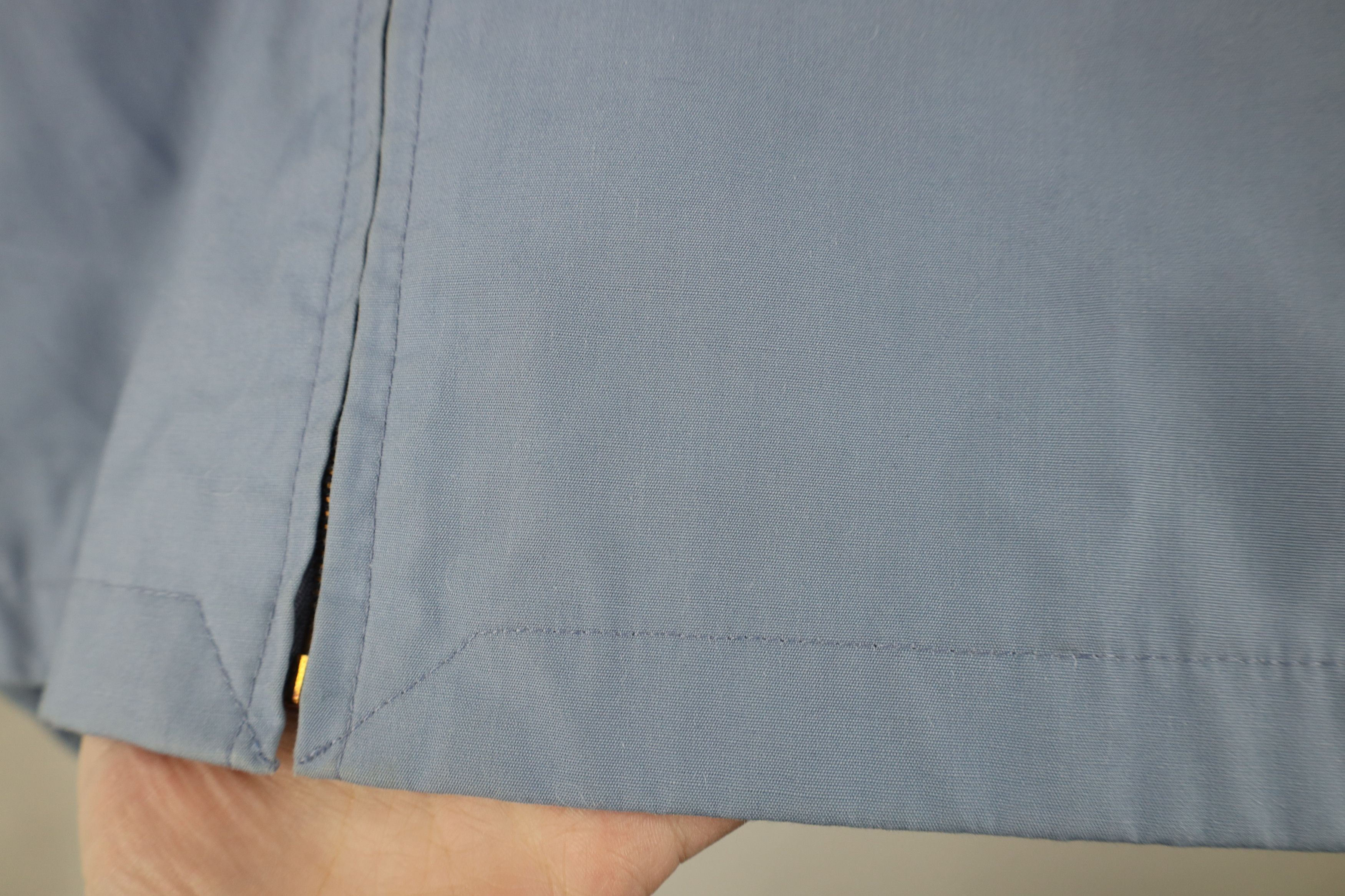 Vintage Vintage 70s Streetwear Racer Bomber Jacket Light Blue USA Size XXL / US 16-18 / IT 52-54 - 7 Thumbnail