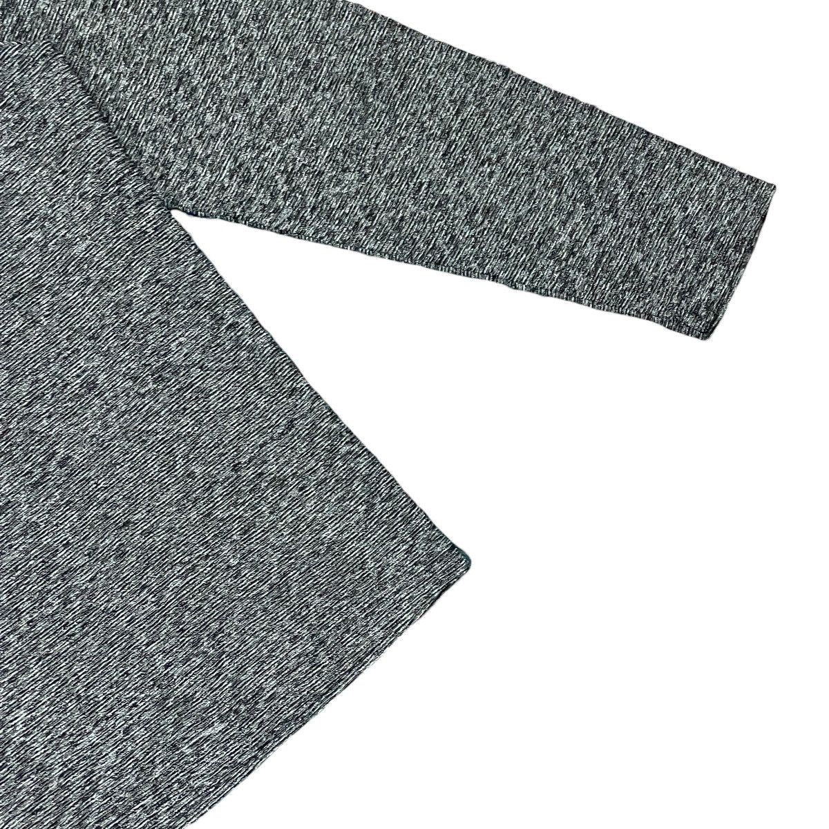 In The Attic Growth by Grail Y2k Salt & Pepper Textured Knit Top Sweater Size US L / EU 52-54 / 3 - 3 Thumbnail