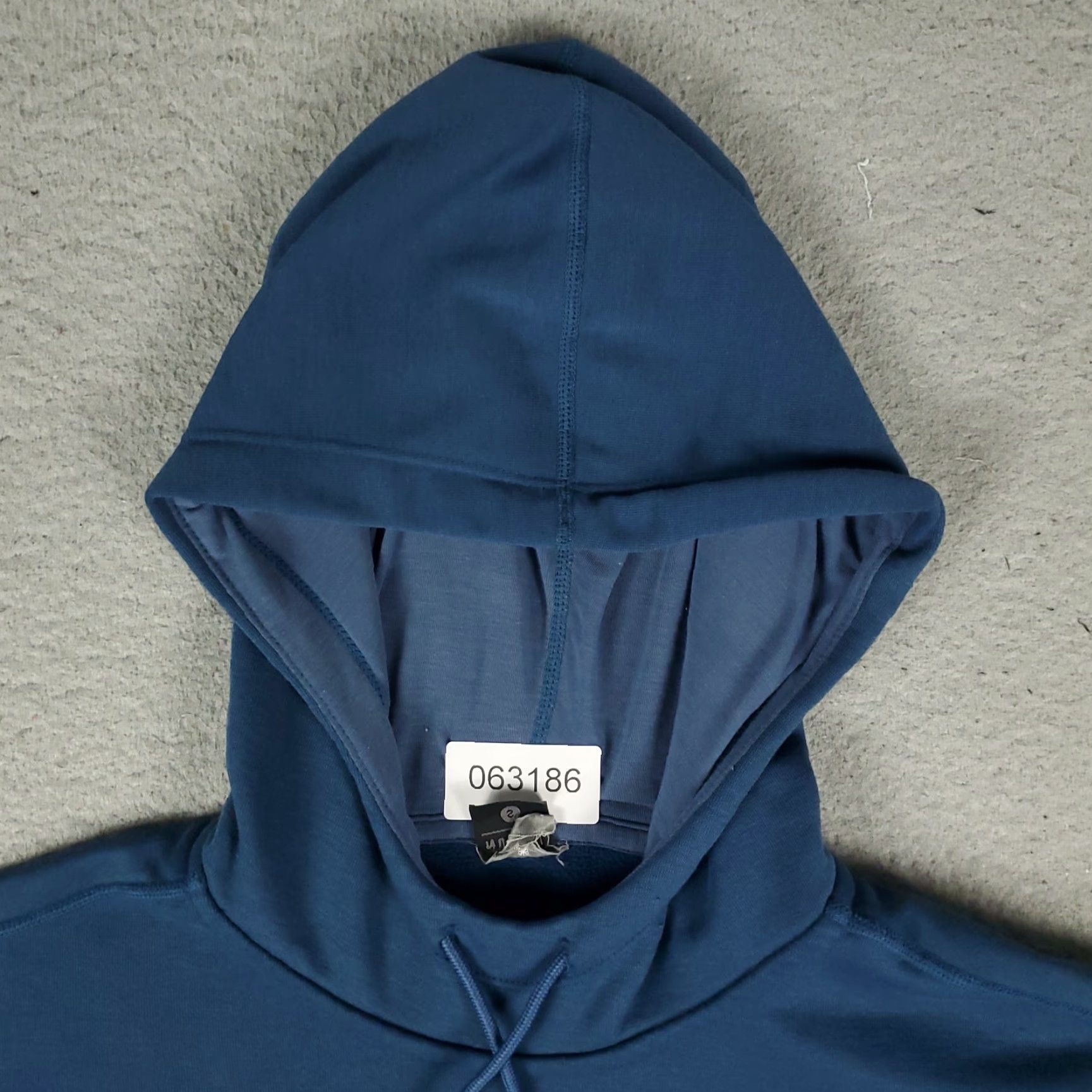 Vintage NOBULL Hoodie Size Small Blue Pullover Sweatshirt Ladies Womens Size S / US 4 / IT 40 - 2 Thumbnail