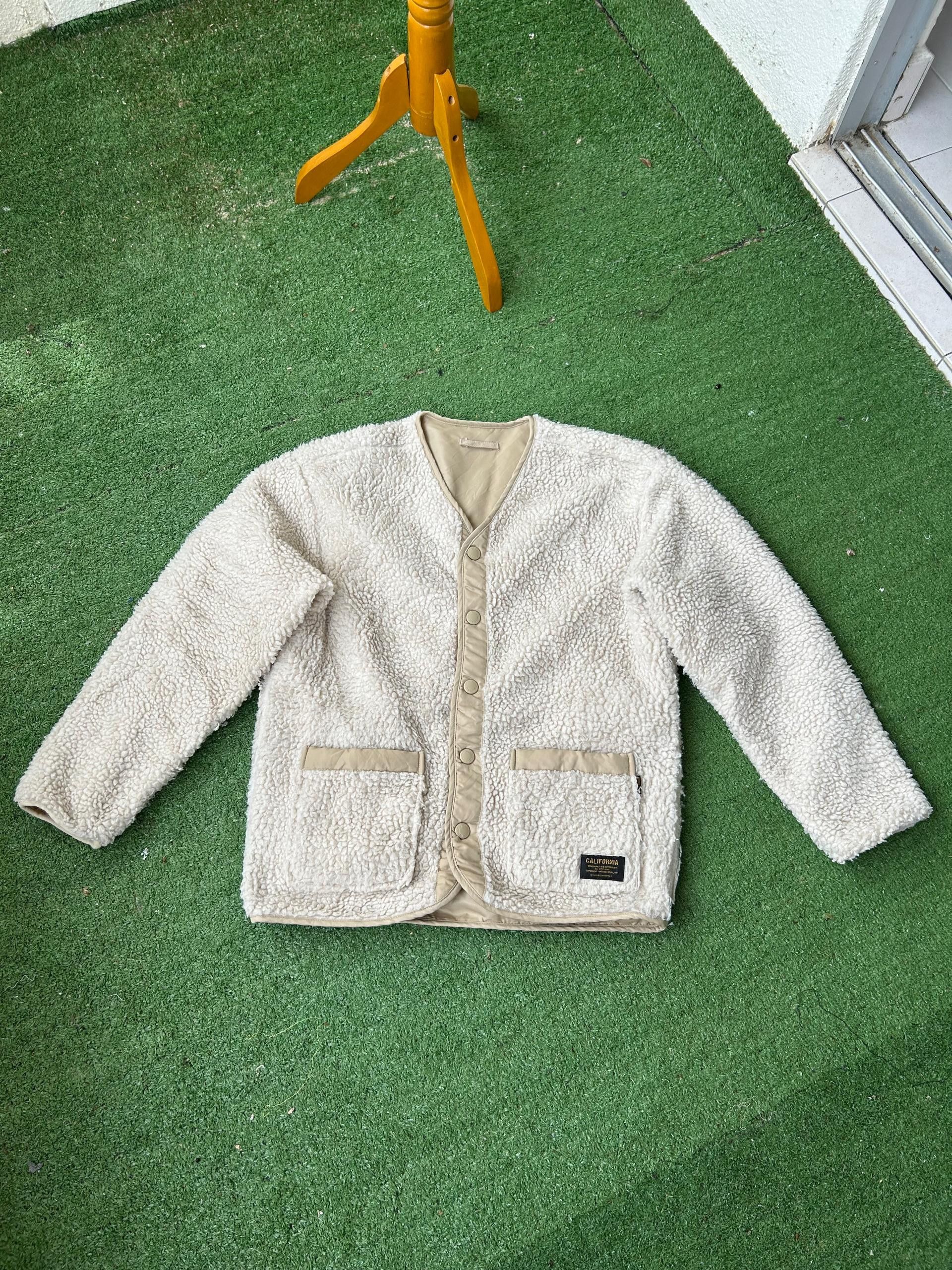 Who A.U. Who.a.u California Bear Sherpa Reversible Jacket Size US M / EU 48-50 / 2 - 1 Thumbnail