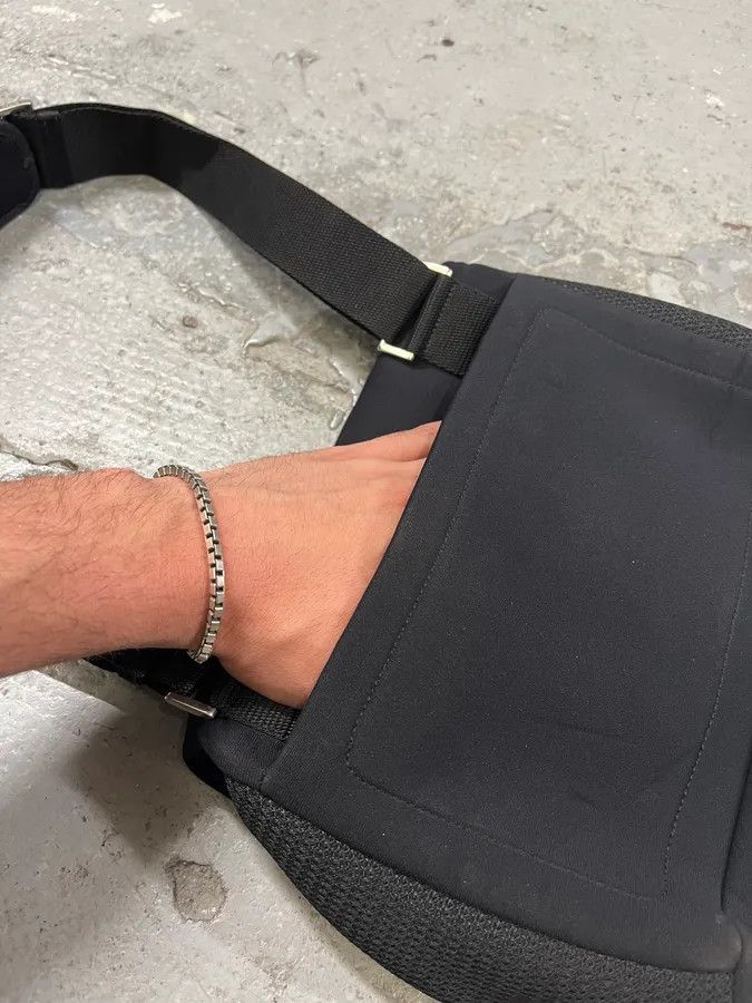 Prada 2000s Prada Nylon 3D Black Bag Size ONE SIZE - 8 Thumbnail