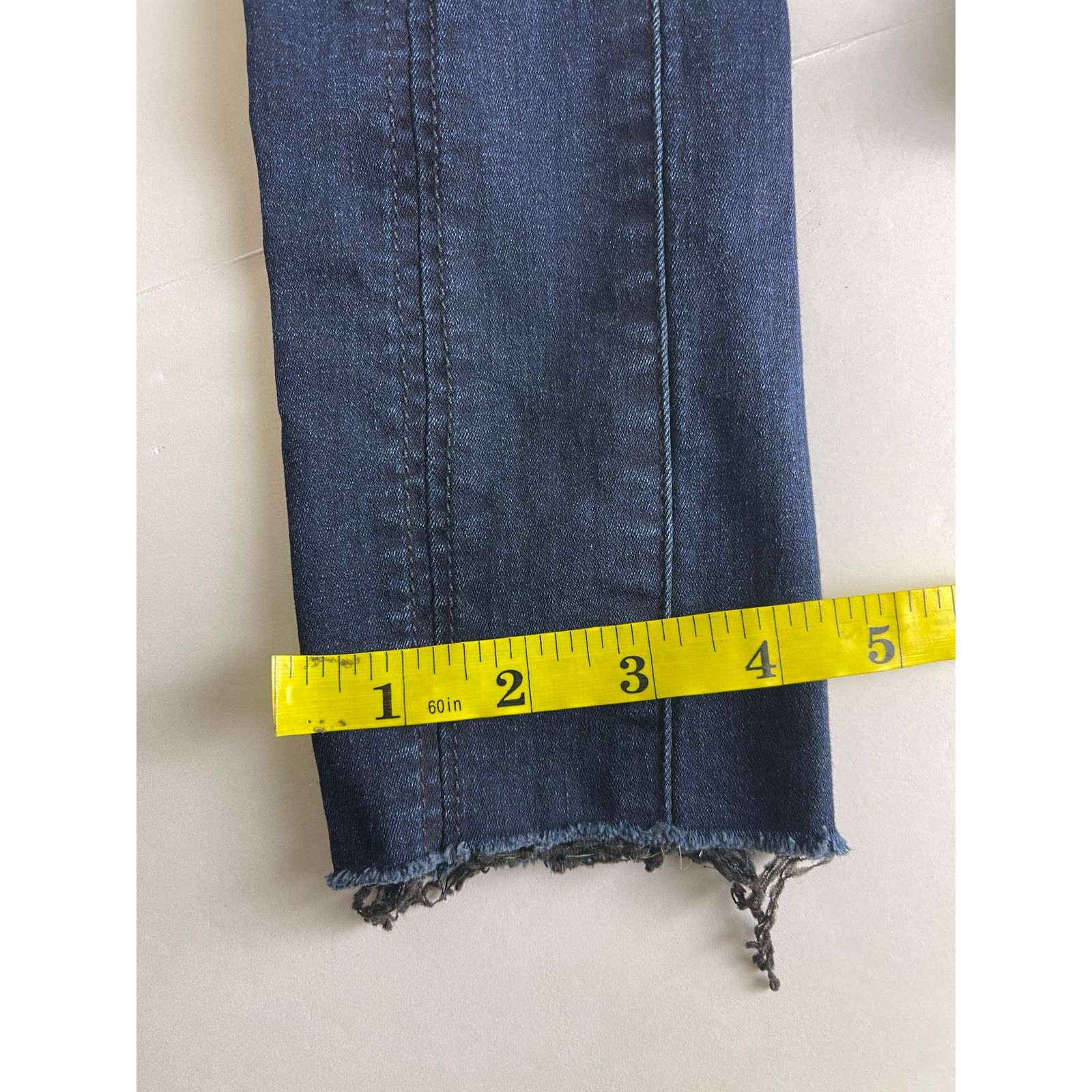 Free People Free People Feel Alright Skinny Jeans Blue - W27 Size 27" / US 4 / IT 40 - 5 Thumbnail
