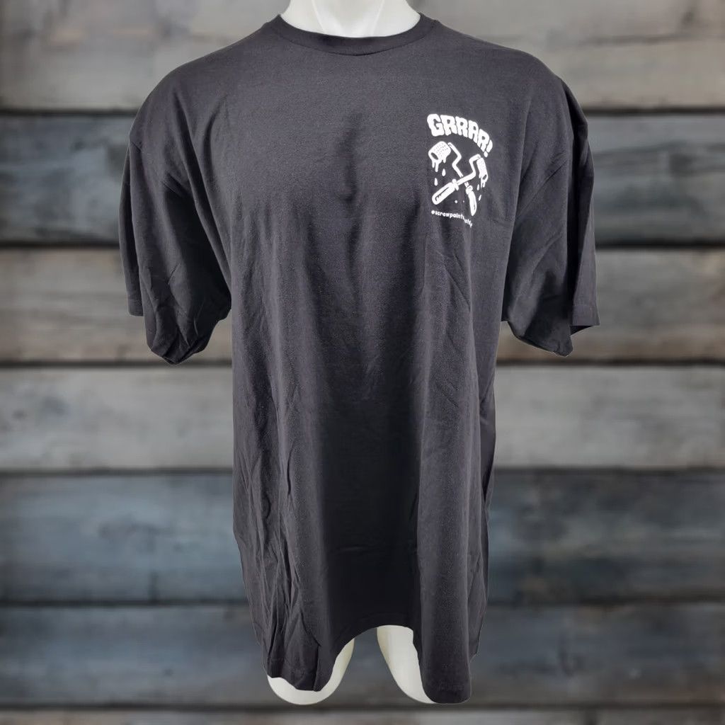Tultex Monstaliner Bed Liner Shirt Men's 2XL Black Short Sleeve Tultex T-Shirt Size US XXL / EU 58 / 5 - 1 Thumbnail
