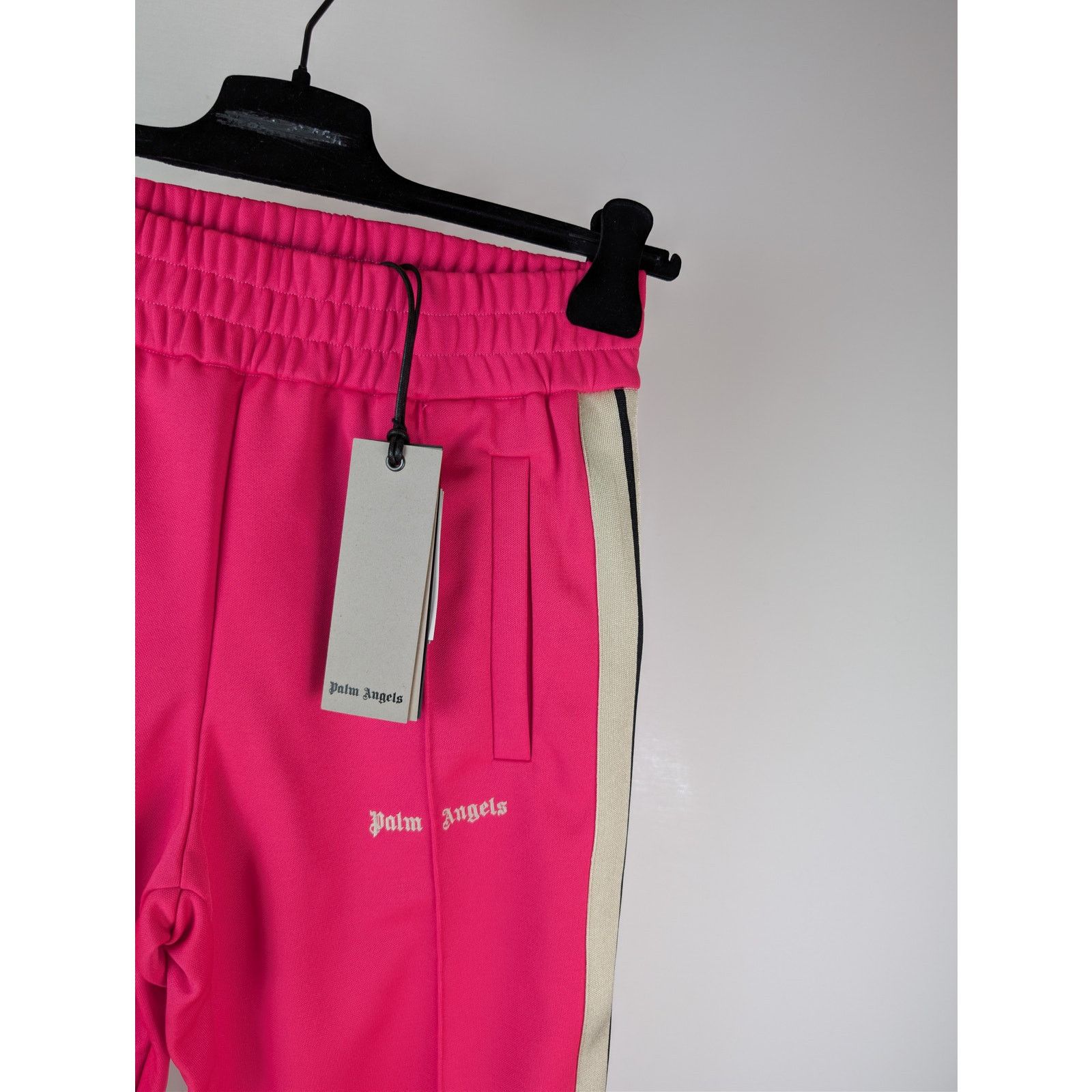 Palm Angels o1rshd1 Classic Logo Track Pants in PA Fuchsia Fluo Size US 36 / EU 52 - 5 Thumbnail