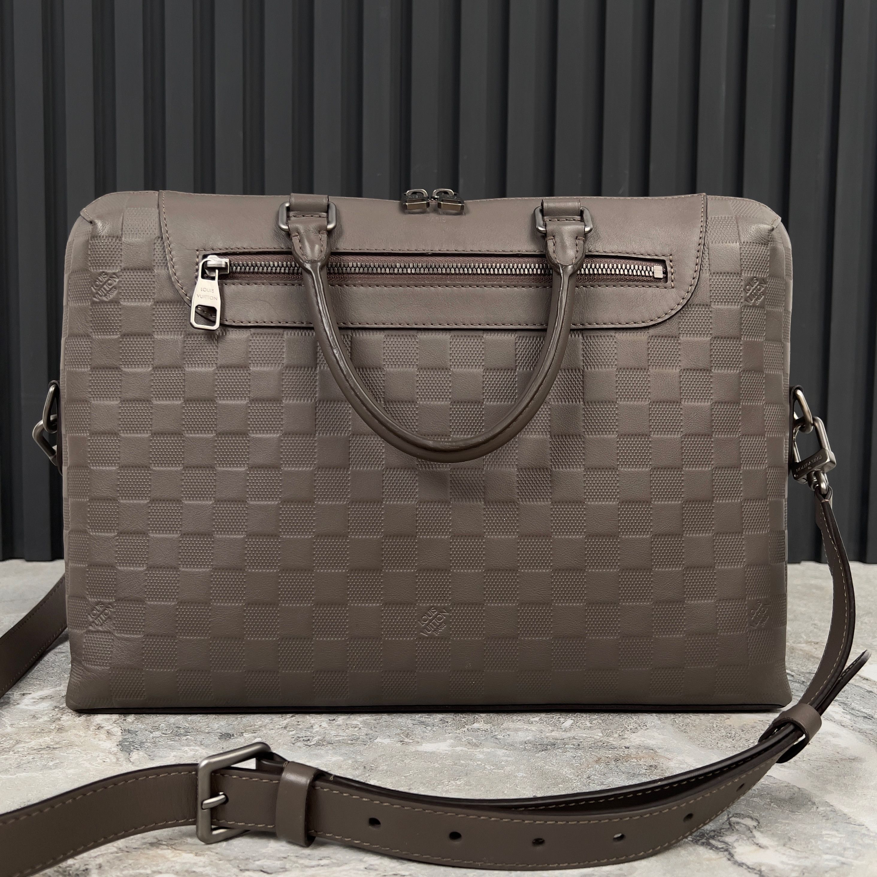 Louis Vuitton Louis Vuitton Porte-Documents Damier Briefcase Business Bag Size ONE SIZE - 2 Thumbnail