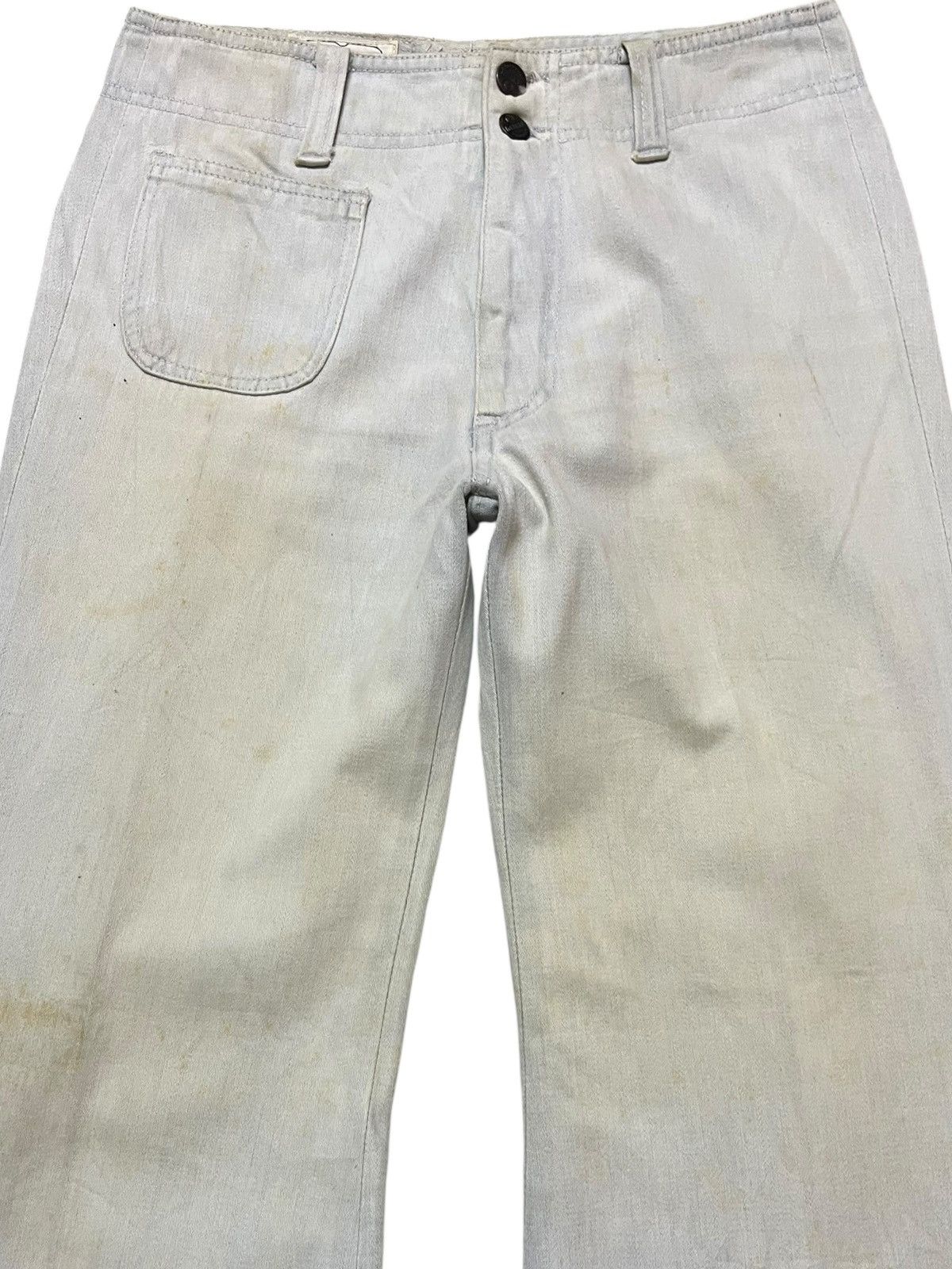 Japanese Brand Vintage McCampbell Massive Flare Bell Bottom Denim Size US 28 / EU 44 - 2 Thumbnail