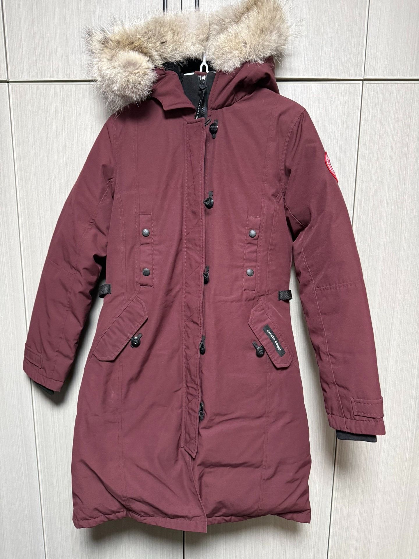 Canada Goose Canada Goose Down Long Red Down Jacket S Women Size S / US 4 / IT 40 - 1 Thumbnail