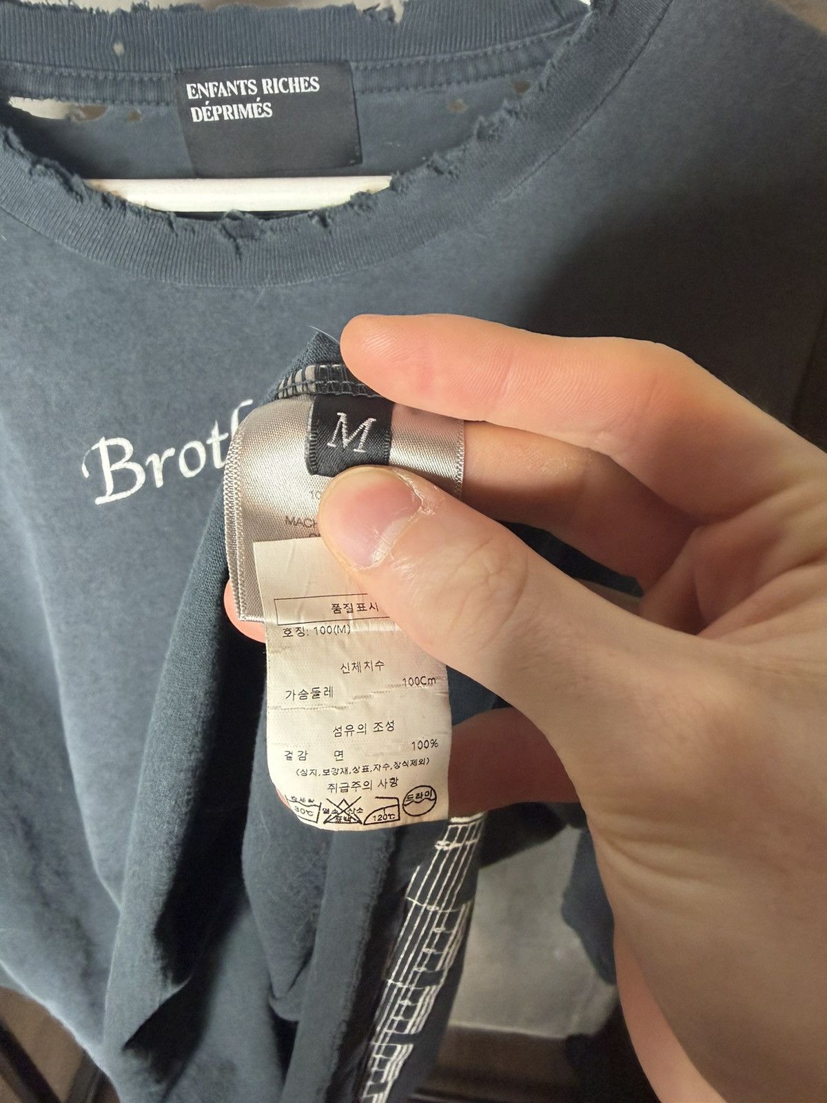 Enfants Riches Deprimes HOLIDAY EXCLUSIVE GRAIL BROTHERHOOD OF SLEEP LONGSLEEVE Size US M / EU 48-50 / 2 - 6 Thumbnail